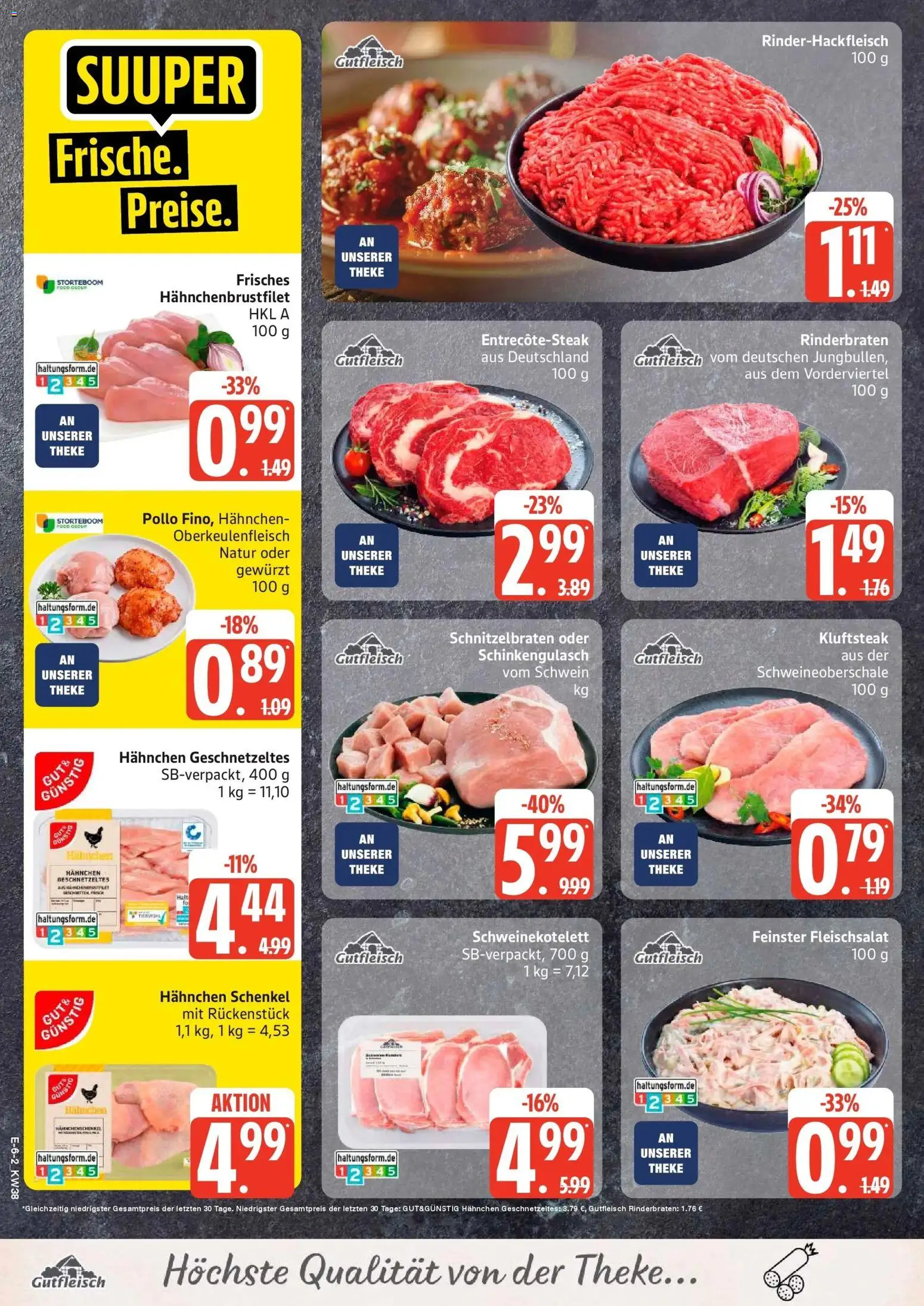 Edeka Prospekt Bremervörde (ab 14.09.2026) » Angebote Online | Seite: 8 | Produkte: Rinderbraten, Hahnchen, Theke