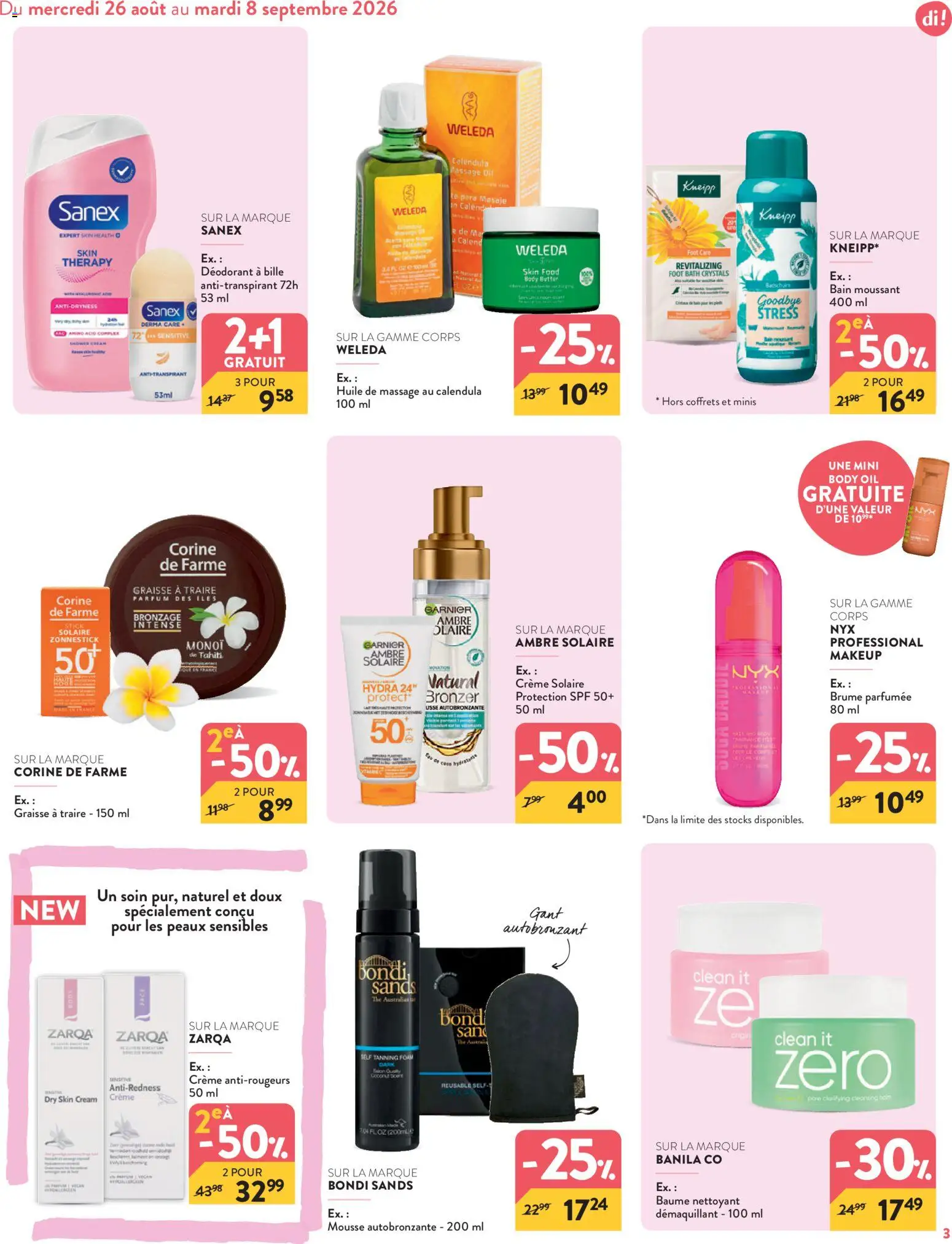 {H1} | Pagina: 3 | Producten: La, Crème, Deodorant, Antitranspirant