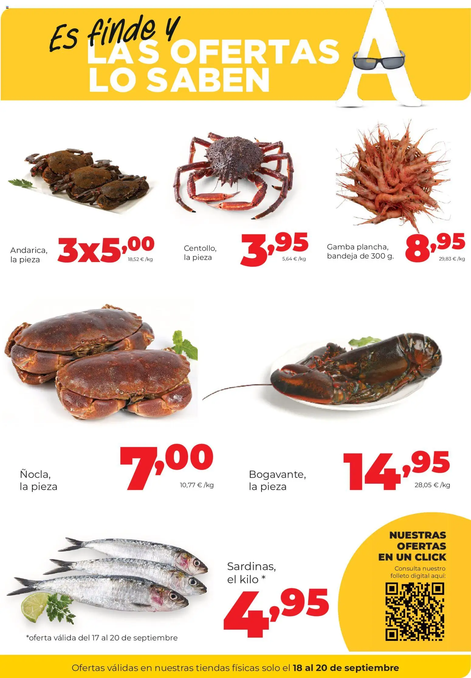 Alimerka Fin de semana │ válido desde el 17/09/2026 | Página: 2 | Productos: Bandeja, Gamba