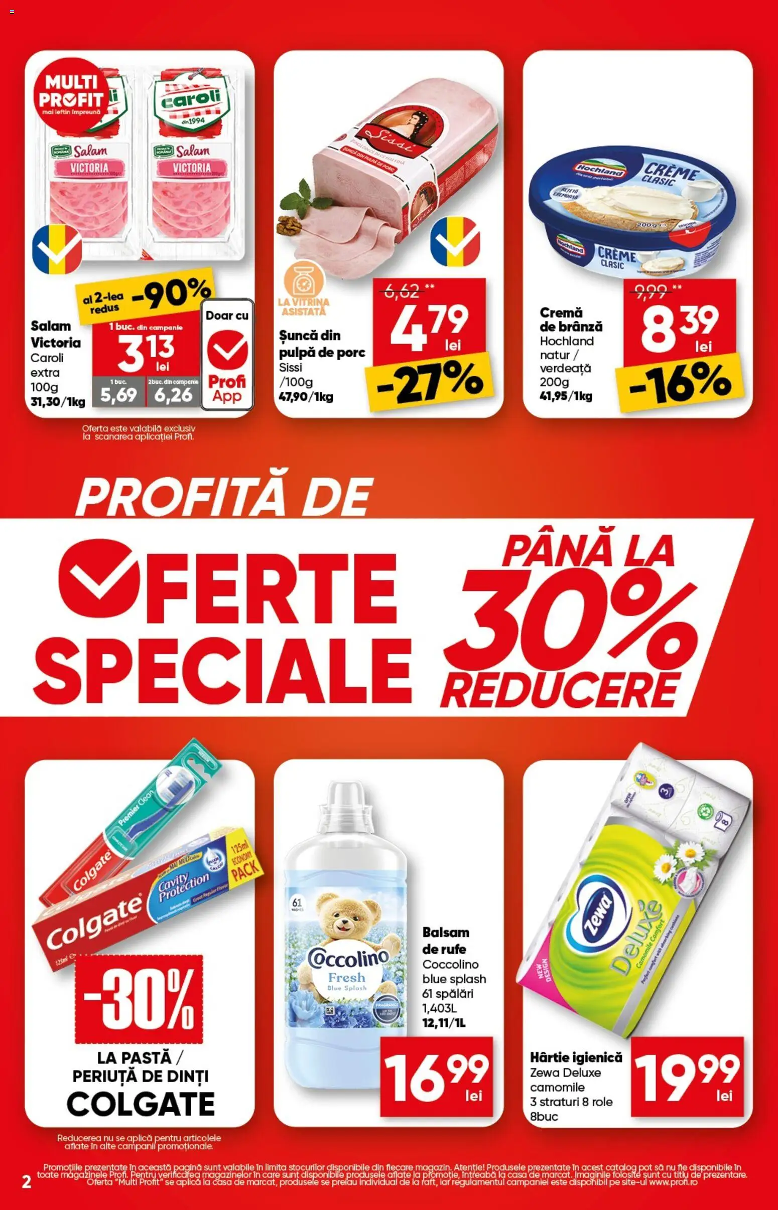 Noul catalog Profi – valabil de la 10.09.2026 | Pagină: 2 | Produse: Aplică, Cremă, Cremă de brânză, Deluxe