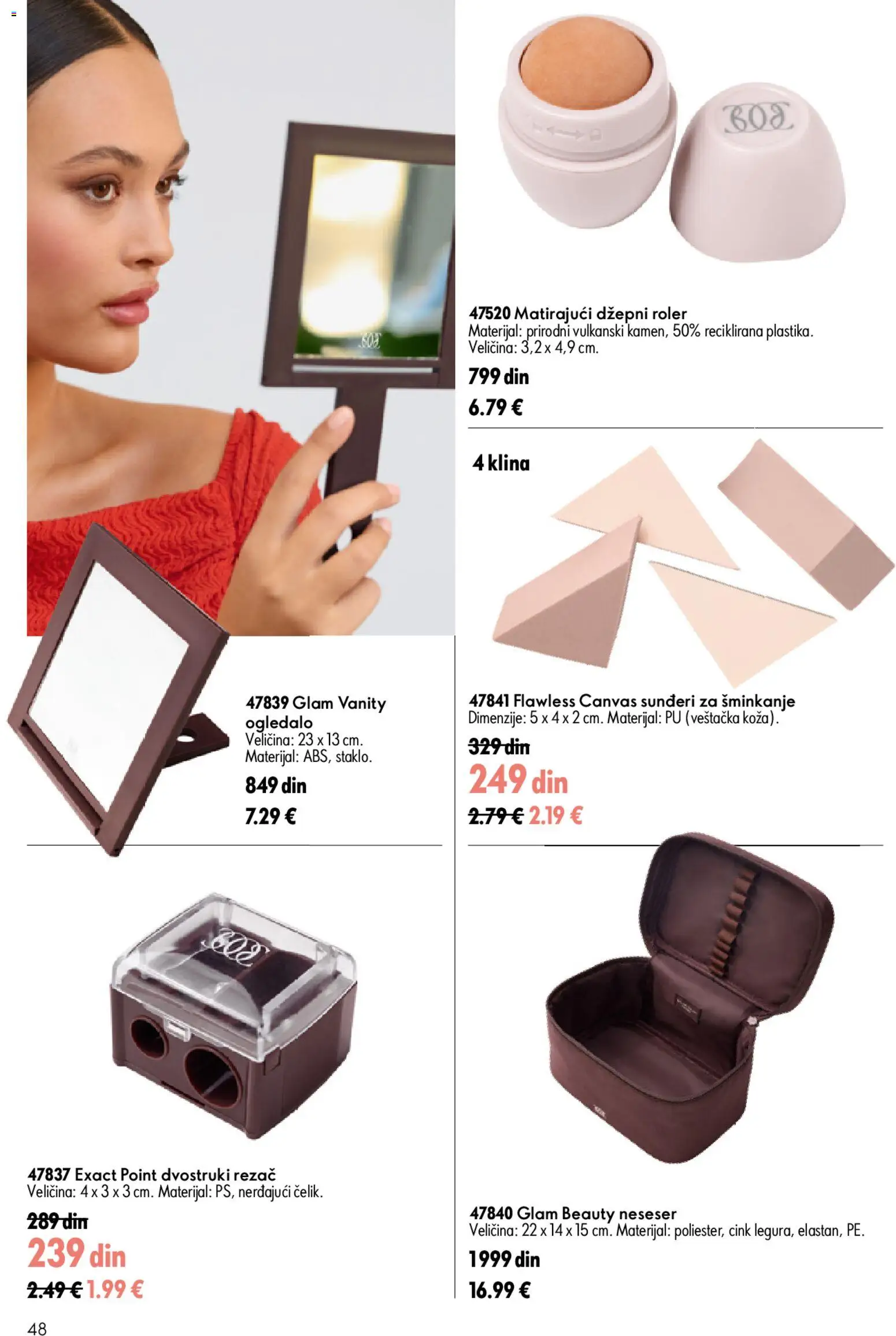 Oriflame katalog - važi od 15.07.2026 | Strana: 48 | Proizvode: Ogledalo, Rezač