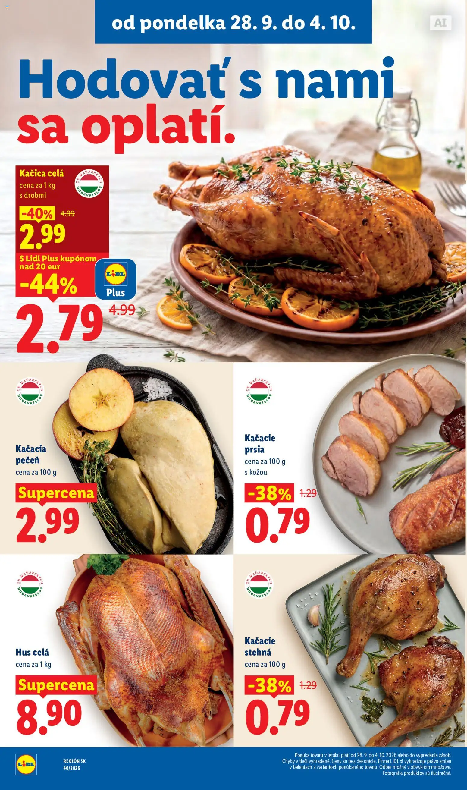 Nové Lidl akcie – leták je platný od 28.09.2026 | Strana: 16