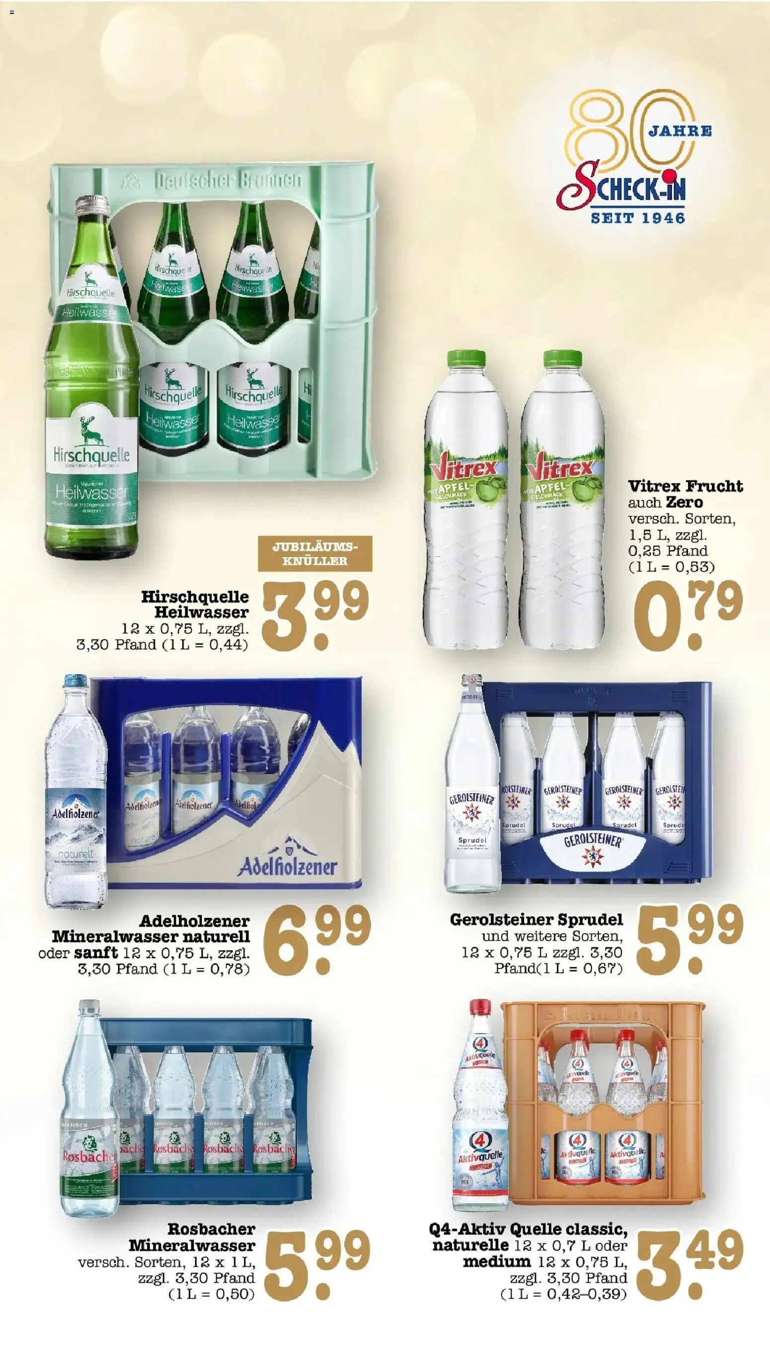 Edeka Prospekt Heidelberg (ab 28.09.2026) » Angebote Online | Seite: 44 | Produkte: Adelholzener, Äpfel, Mineralwasser, Gerolsteiner