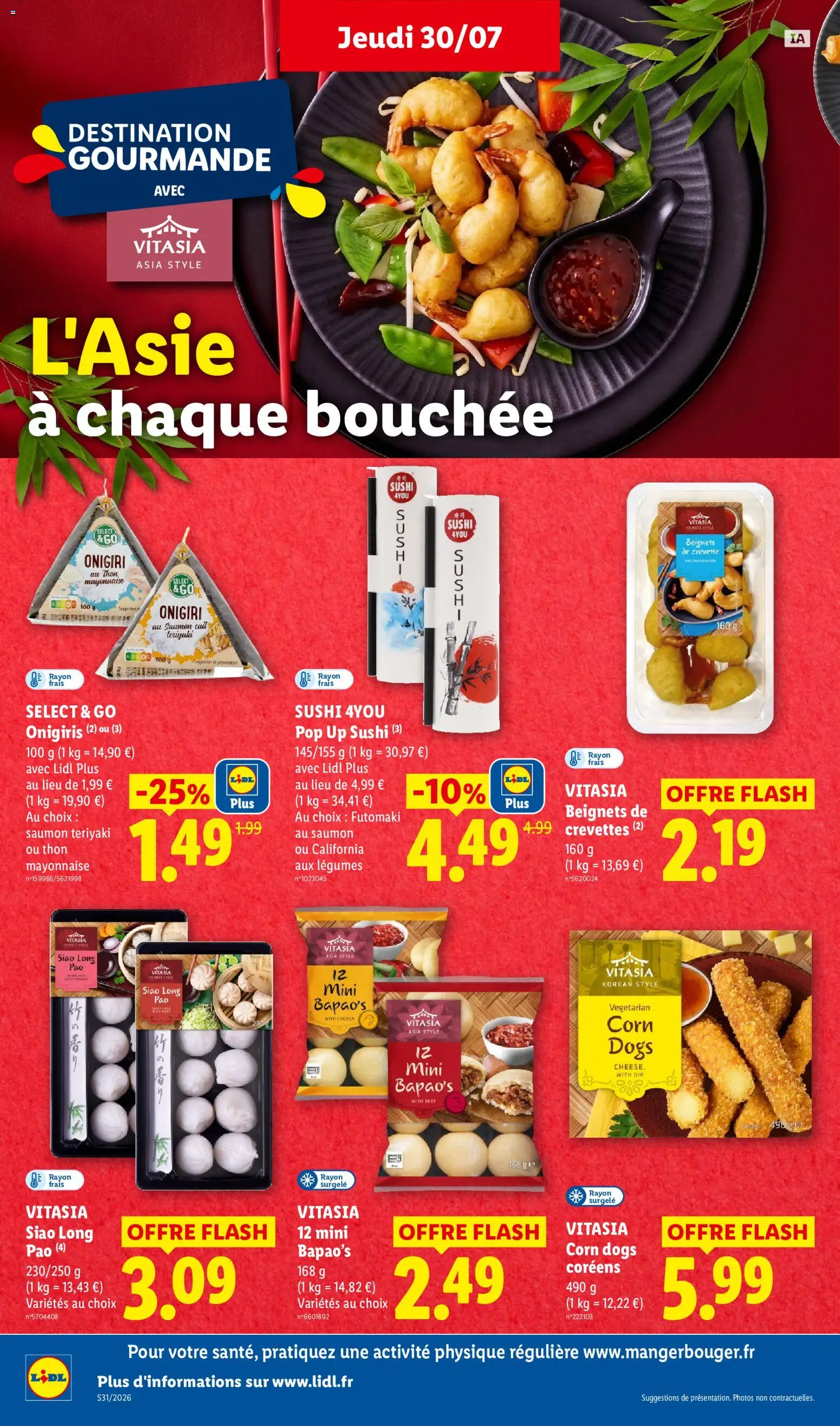 {H1} | Page: 16 | Produits: Crevette, Thon, Mayonnaise, Saumon