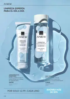 Vista previa Catálogo AVON campaña 10 válido desde el 01/10/2026 | Página: 118 | Productos: Agua micelar, Agua