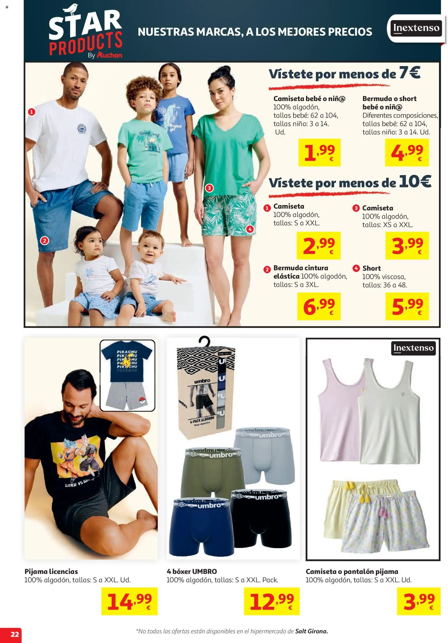 Alcampo HP Catalan │ válido desde el 05.05.2026 | Página: 22 | Productos: Pijama