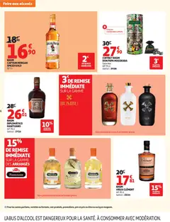 Auchan - Prévisualisation de Auchan Alcools & barbecue hypers valide à partir de 09.06.2026 | Page: 6 | Produits: Étui, Alcools, Rhum, Captain Morgan