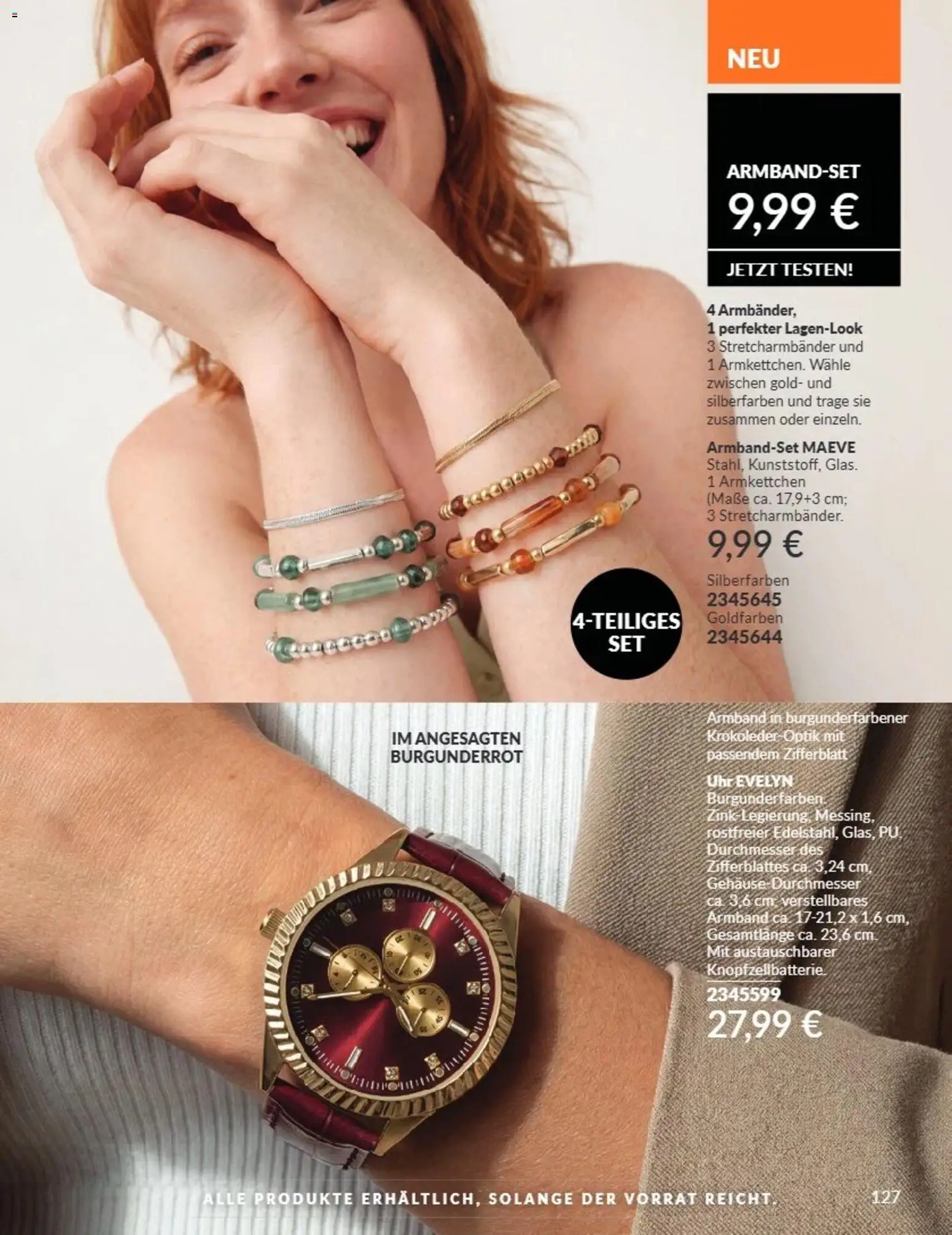 AVON Katalog August 2026 – gültig ab 08.08.2026 | Seite: 127 | Produkte: Uhr