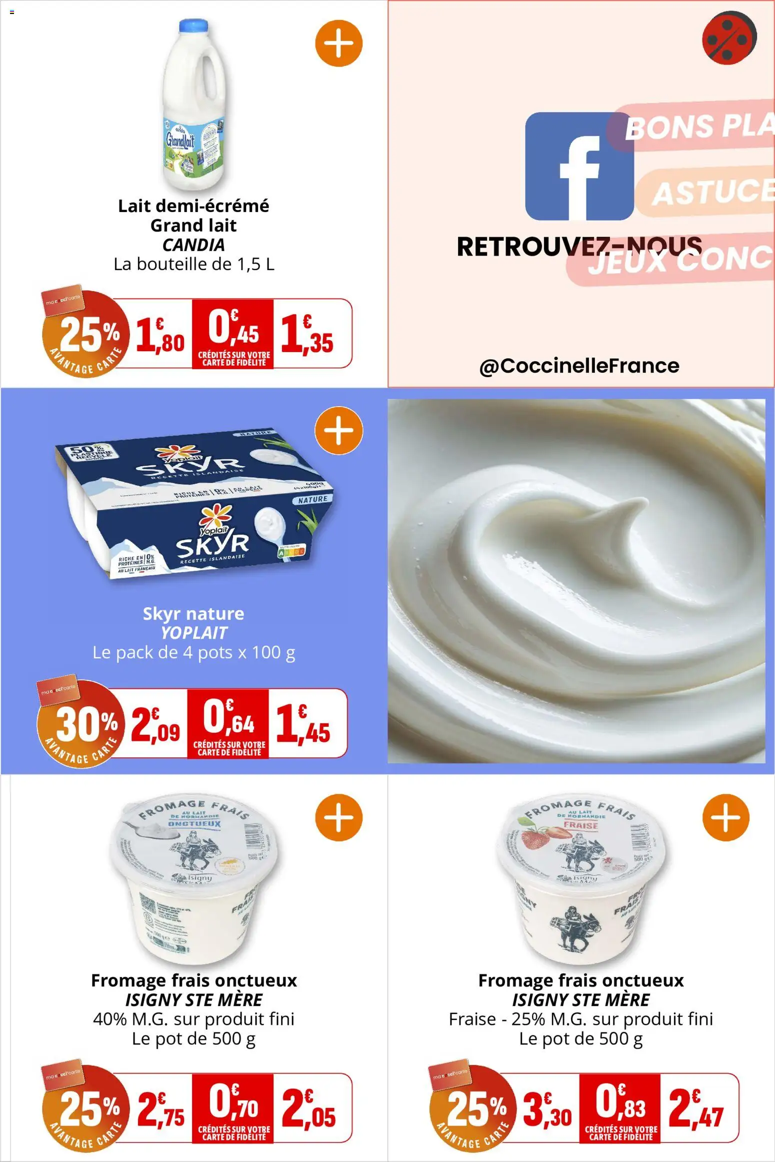 {H1} | Page: 18 | Produits: Fraise, Lait, Fromage, Fromage frais