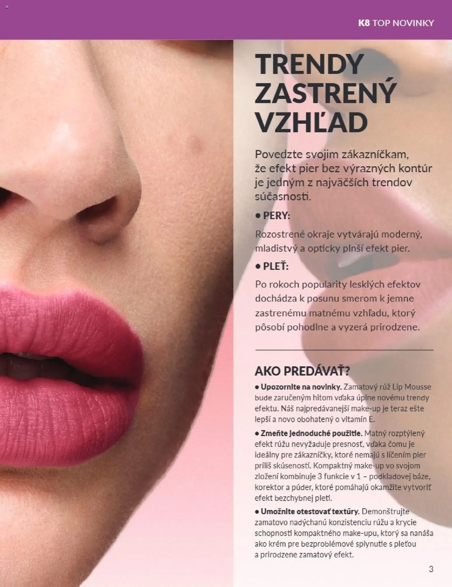 Nové Avon akcie – leták je platný od 01.08.2026 | Strana: 3 | Produkty: Korektor, Krém