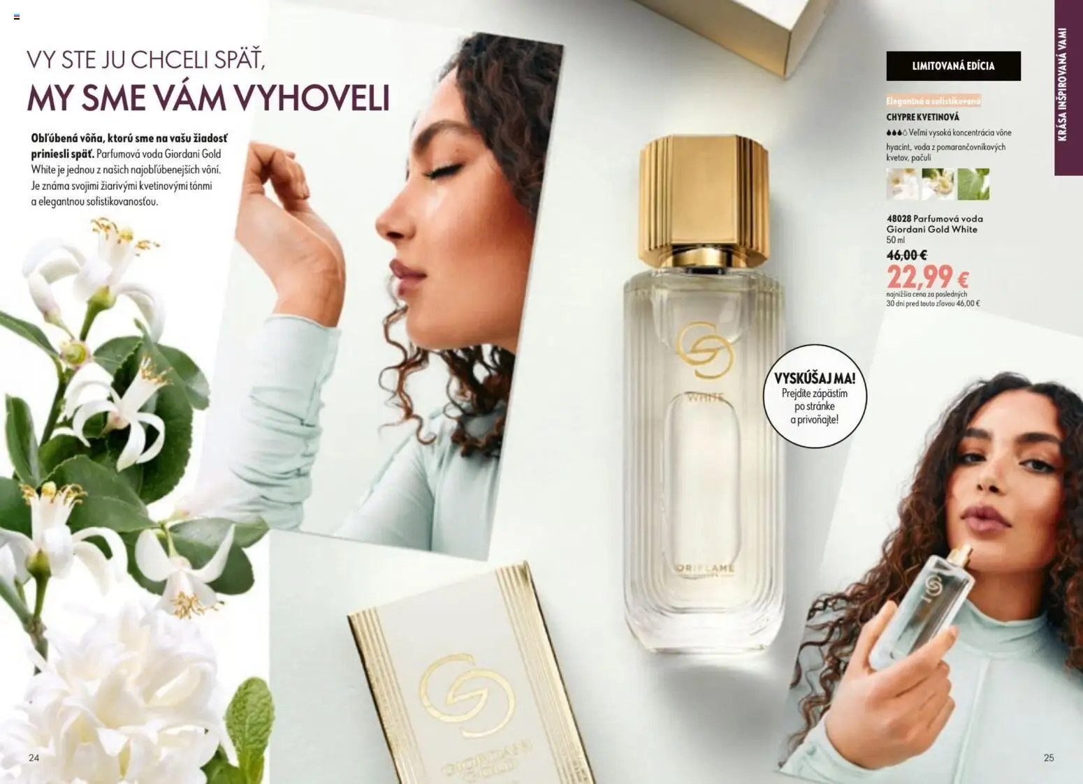 Nové Oriflame akcie – leták je platný od 09.09.2026 | Strana: 13 | Produkty: Voda