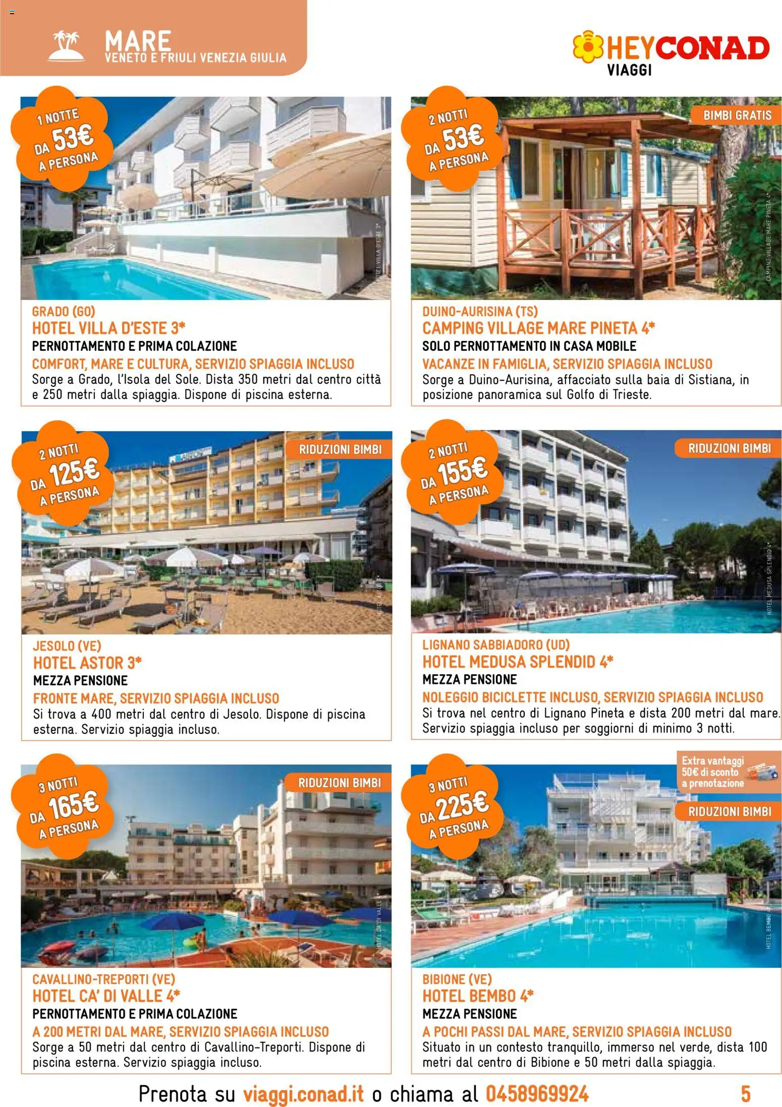Volantino Conad del 01.06.2026 | Pagina: 5 | Prodotti: Mobile, Piscina