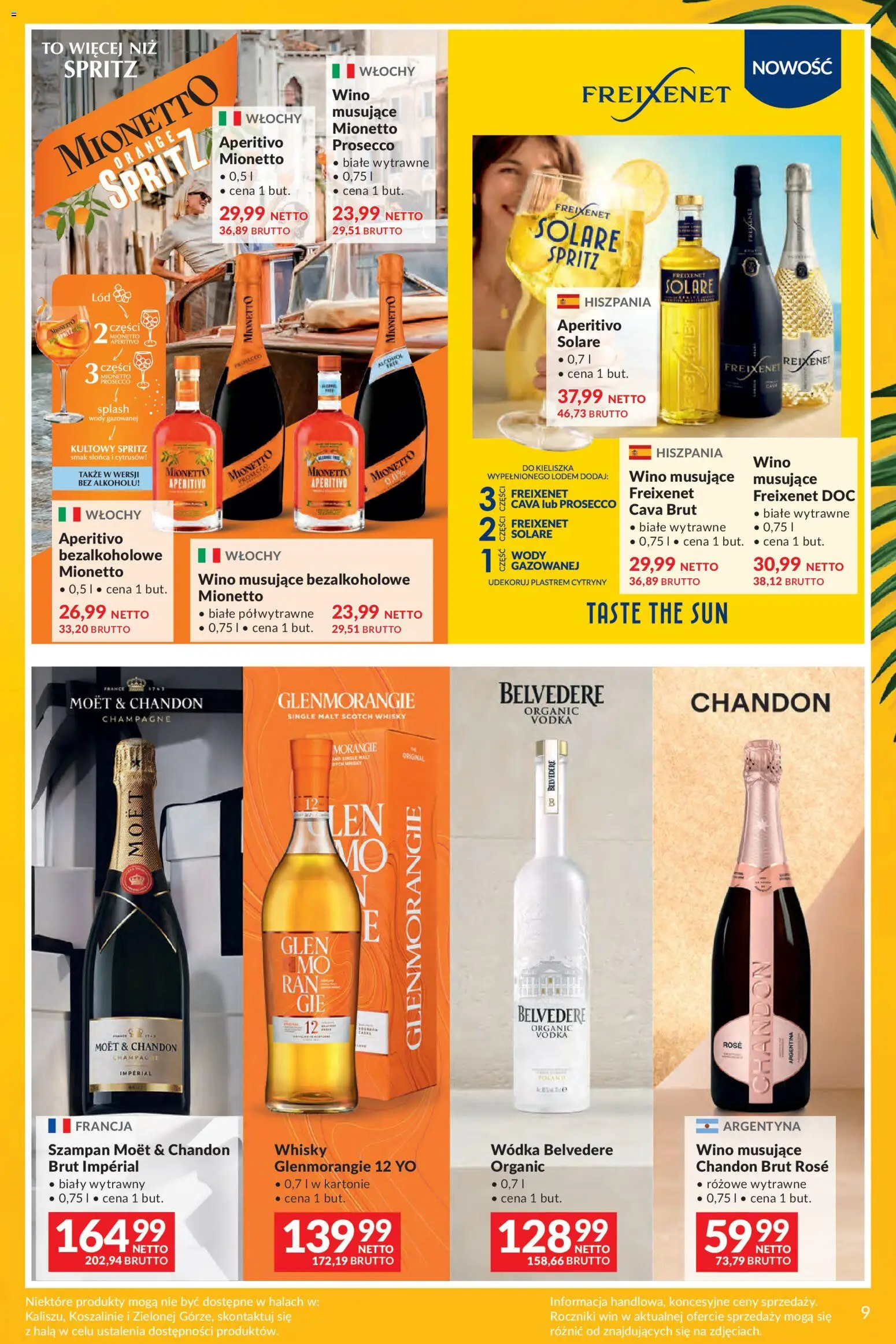 Makro gazetka - Summer drinks od 07.07.2026 | Strona: 9 | Produkty: Champagne, Vodka, Wódka, Whisky