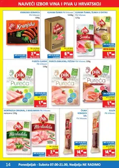 Vrutak Katalog - Pregled kataloga iz trgovine Vrutak, vrijedi od 08.06.2026 | Stranica: 14