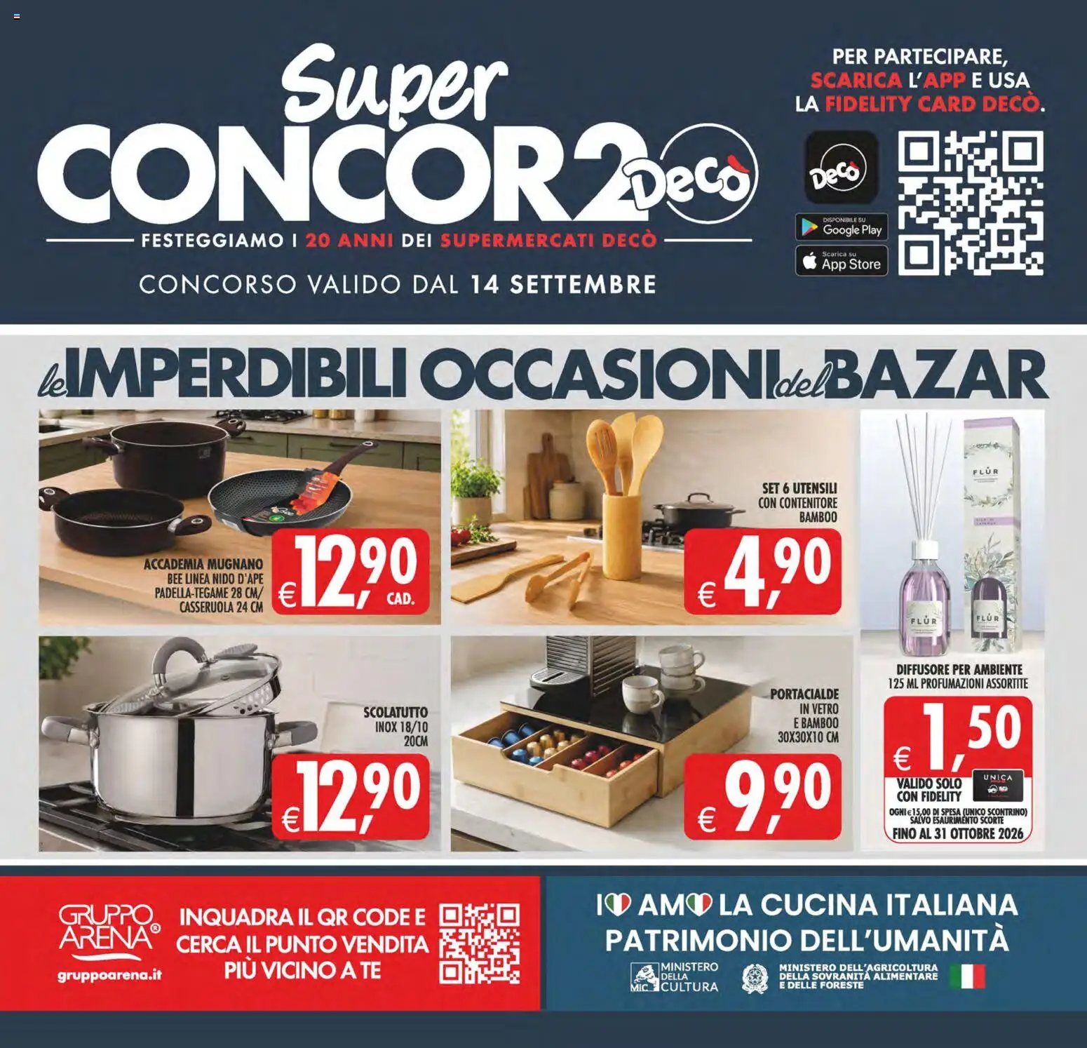 Volantino Decò del 22/09/2026 | Pagina: 28 | Prodotti: Tè, Contenitore, Casseruola