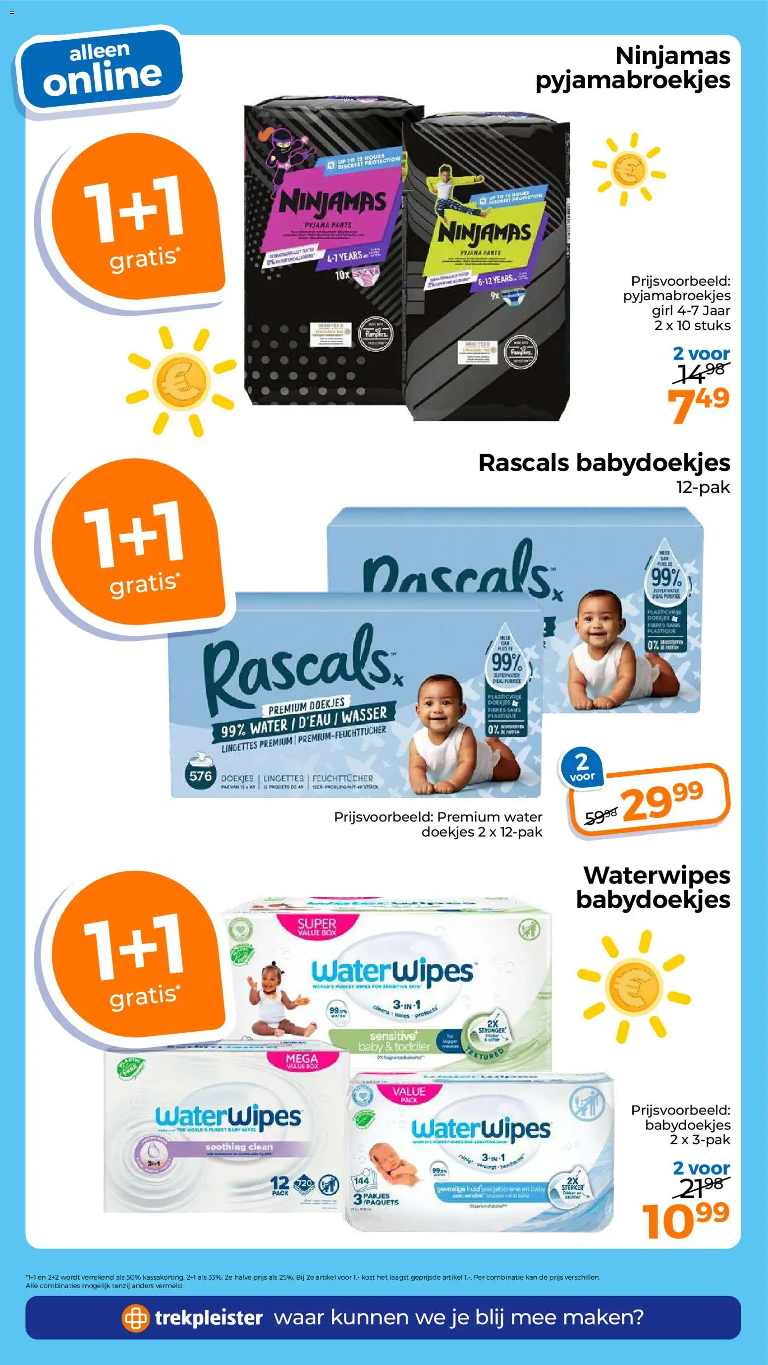 {H1} | Pagina: 52 | Producten: Pyjama, Kan, Babydoekjes, Water