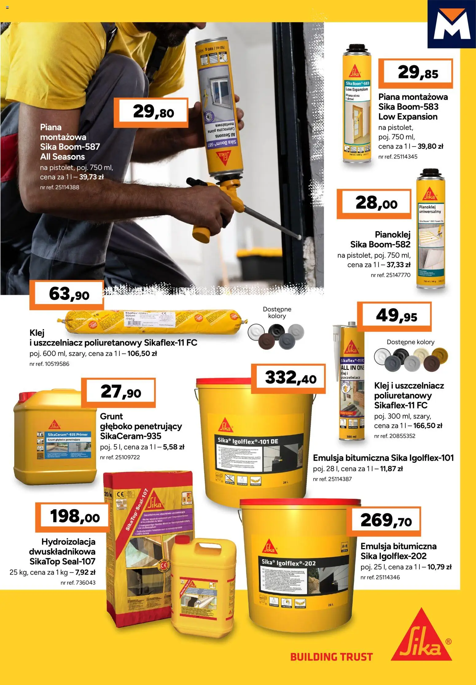 Bricoman gazetka od 12.10.2026 | Strona: 13 | Produkty: Drzwi, Piana