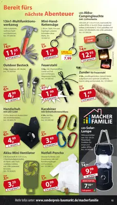 Sonderpreis Baumarkt Prospekt ab 04.07.2026 gültig | Seite: 15