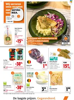 Colruyt folder - Voorbeeld van een folder van Colruyt, geldig van 23/09/2026 | Pagina: 29 | Producten: Cashewnoten, Kool, Servies