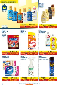 Metro Katalog - Pregled kataloga iz trgovine Metro, vrijedi od 01.07.2026 | Stranica: 12 | Proizvodi: Rubel, Deterdžent, Zewa, Somat