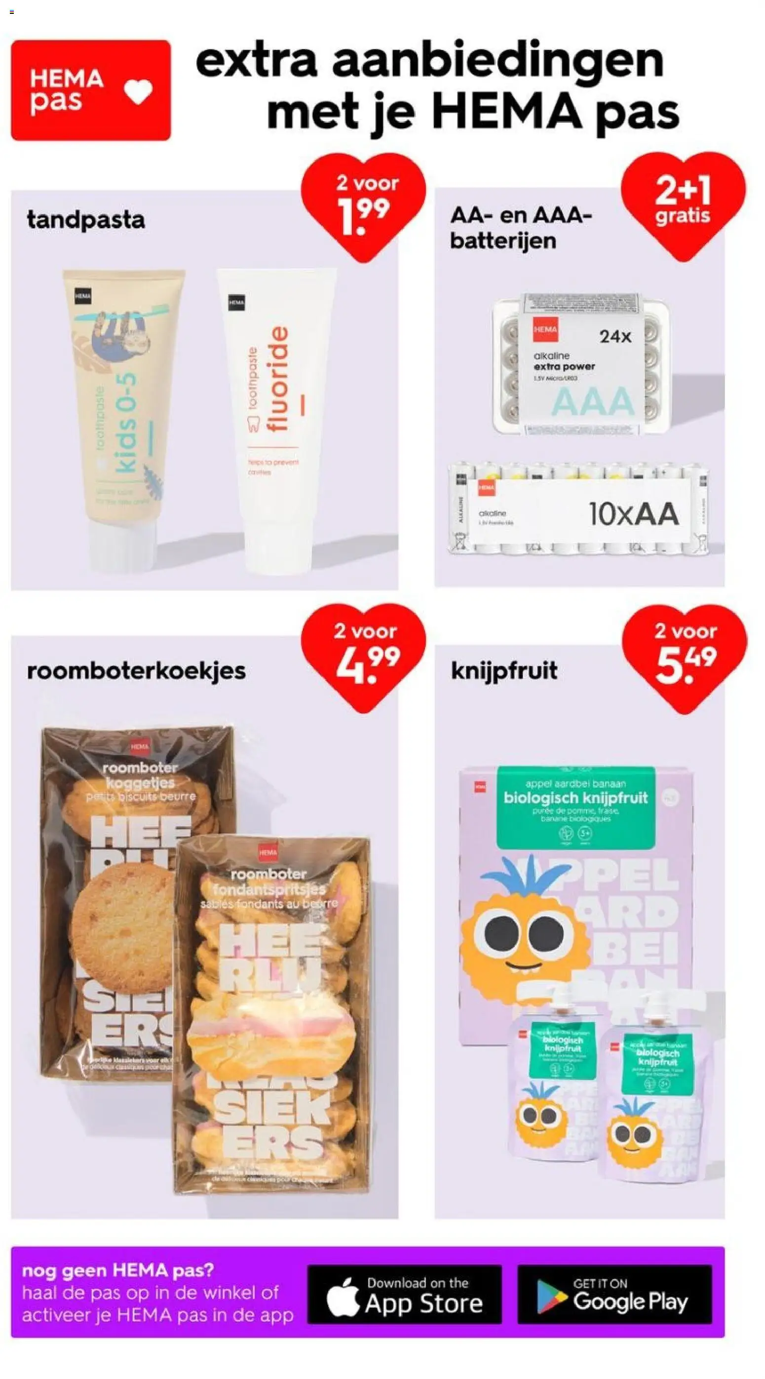 {H1} | Pagina: 31 | Producten: Tandpasta, Roomboter, Batterijen, Banaan