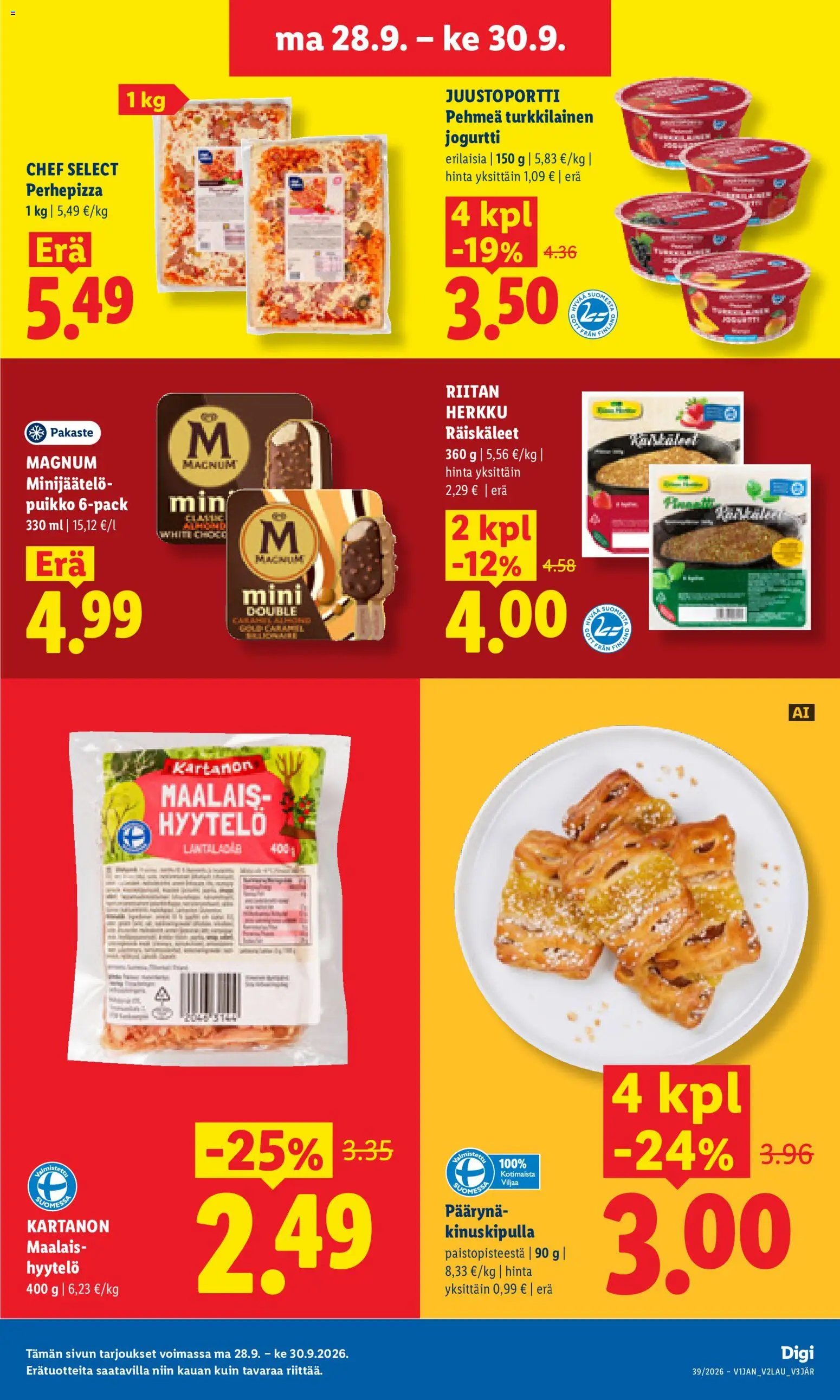 Lidl tarjoukset Vihti – voimassa 28/09/2026 alkaen | Sivu: 5