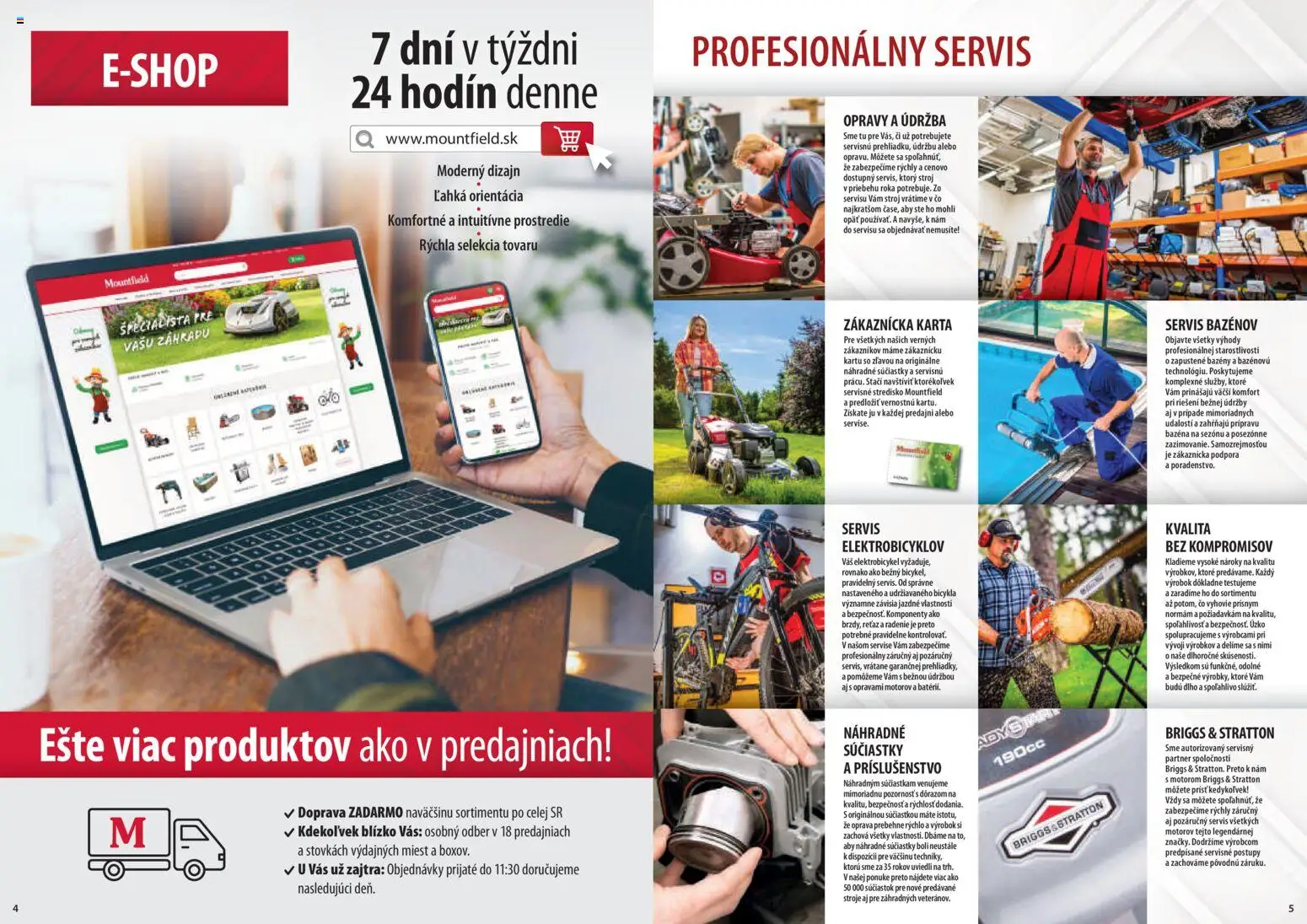 Nové Mountfield akcie – leták je platný od 25.03.2026 | Strana: 3 | Produkty: Bazény, Elektrobicykel