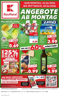 Kaufland Prospekt Peißenberg ab 21.06.2026 gültig
