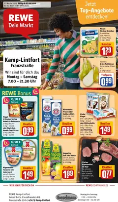 Rewe Prospekt Kamp-Lintfort ab 07.09.2026 gültig