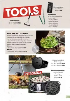Hanos folder - BBQ & Buiten koken special - Voorbeeld van een folder van Hanos, geldig van 29-06-2026 | Pagina: 23 | Producten: Pannen, Pan, Gietijzer, Barbecue