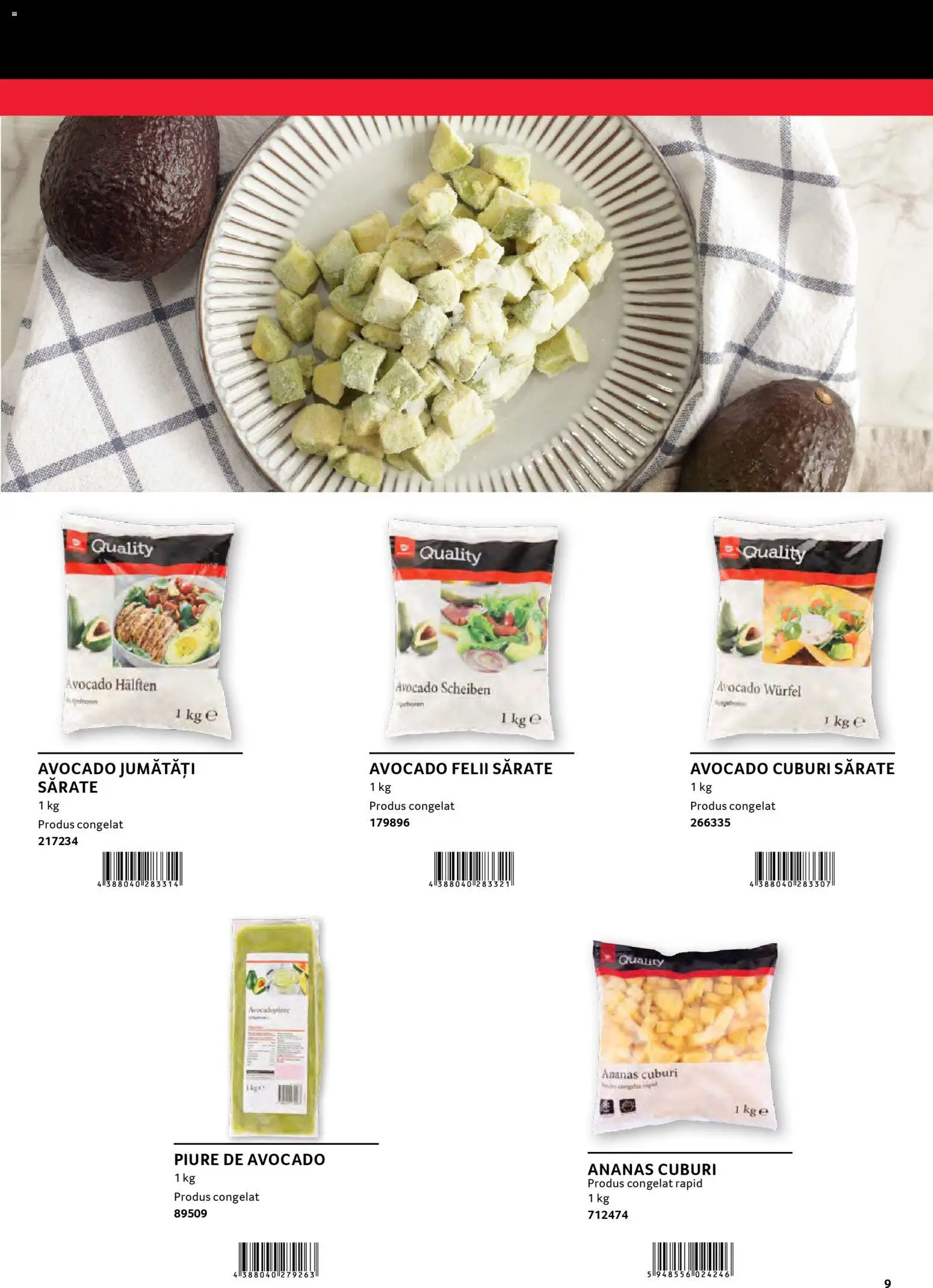 Noul catalog Selgros – valabil de la 30.01.2026 | Pagină: 9 | Produse: Ananas, Avocado