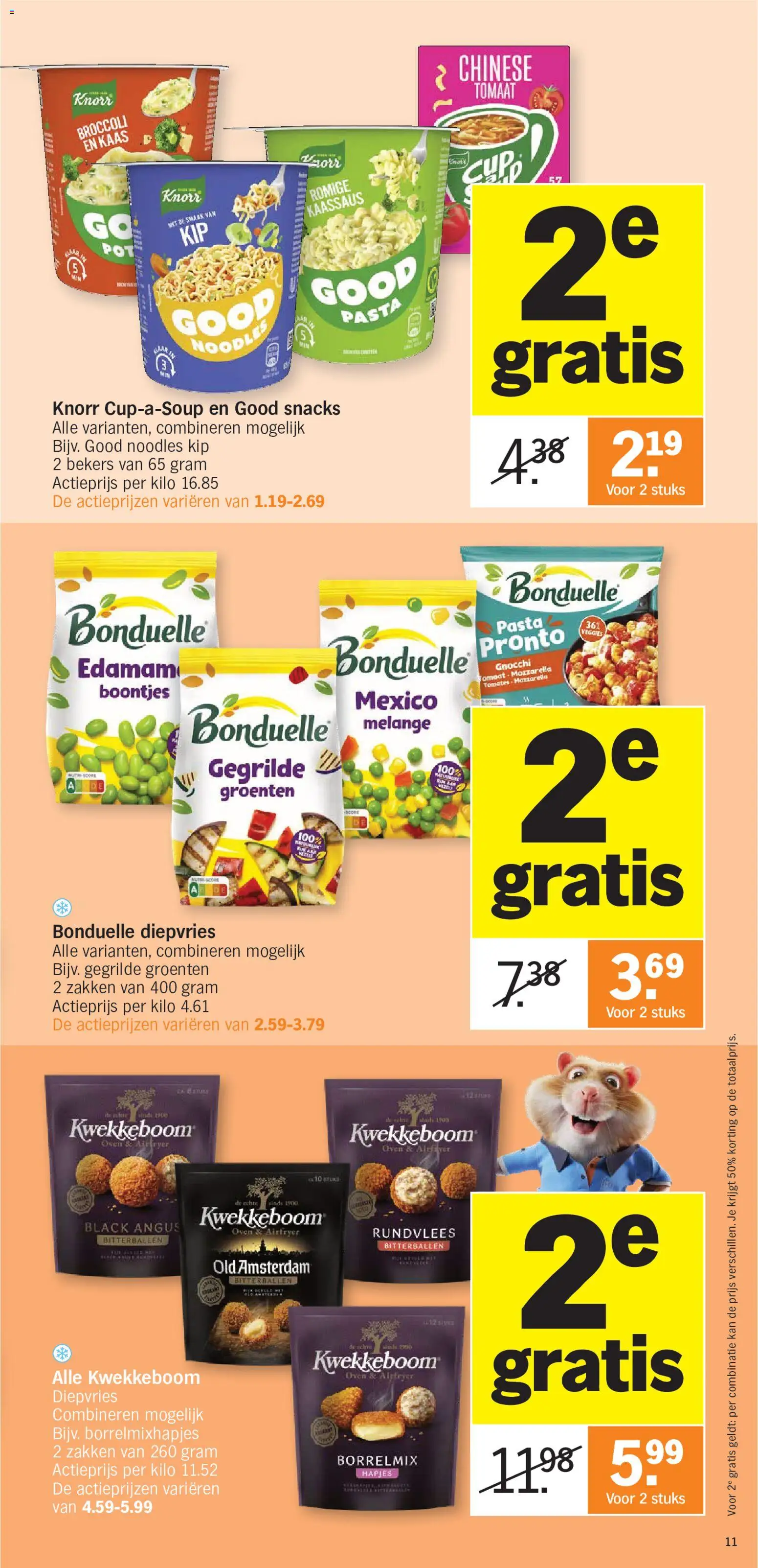 {H1} | Pagina: 11 | Producten: Gnocchi, Pasta, Rundvlees, Broccoli