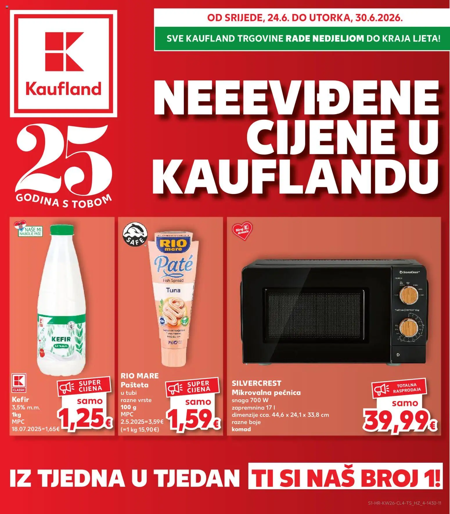 Kaufland katalog | vrijedi od 24.06.2026 | Stranica: 1