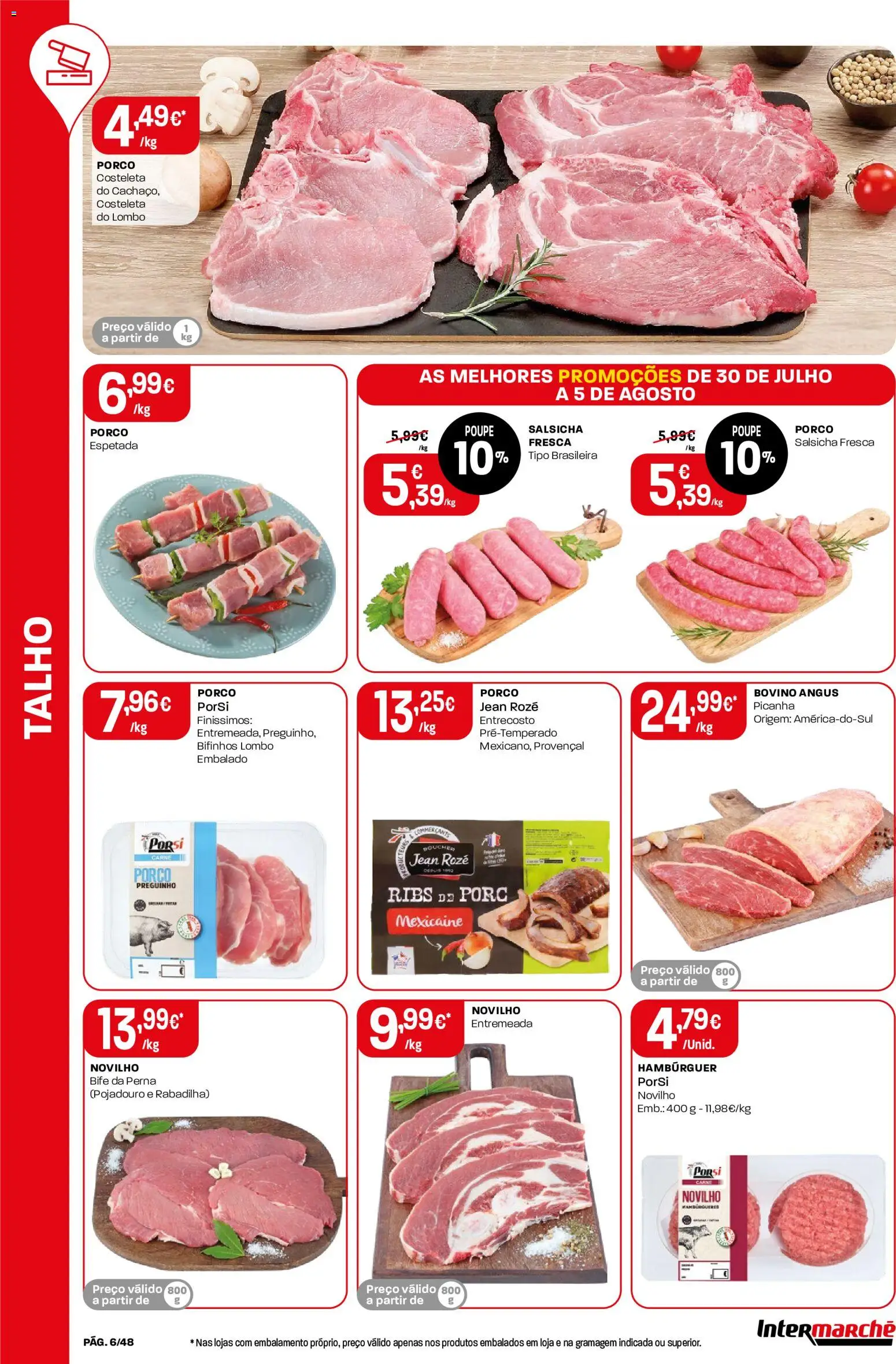 Intermarché folheto │ válido de 30/07/2026 | Página: 6