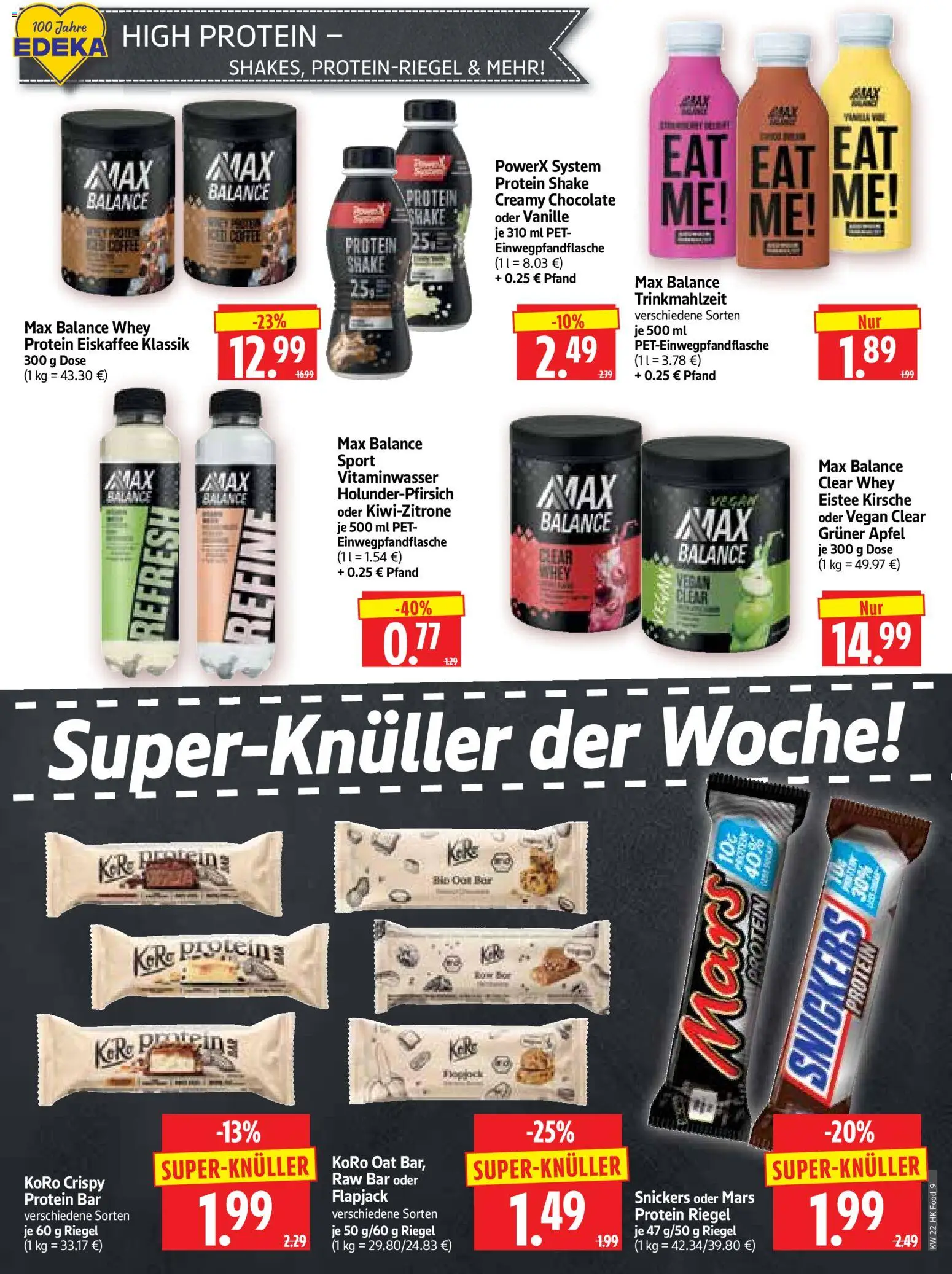 HERKULES Prospekt – gültig ab 26.05.2026 | Seite: 9 | Produkte: Äpfel, Snickers, Mars