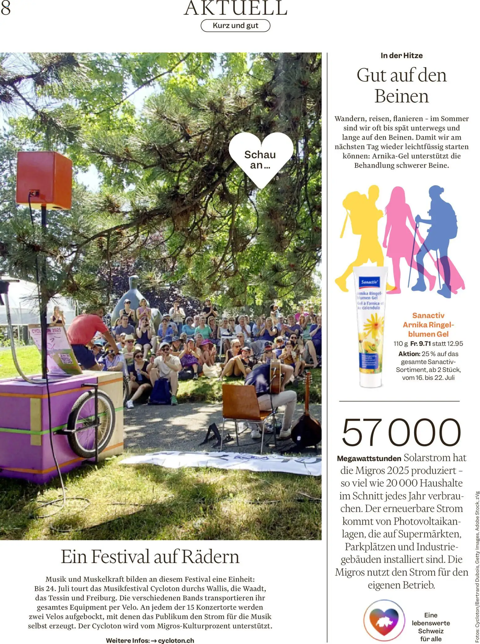 Migros aktionen Magazin – gültig ab 15.07.2026 | Seite: 8 | Produkte: Bilden