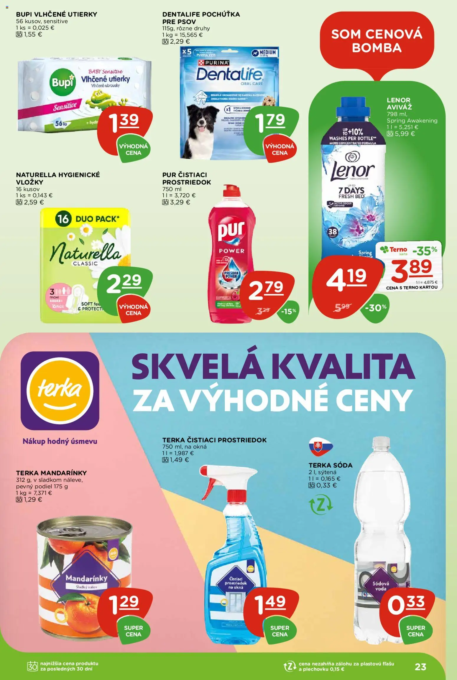 Nové Terno akcie – leták je platný od 01.10.2026 | Strana: 23