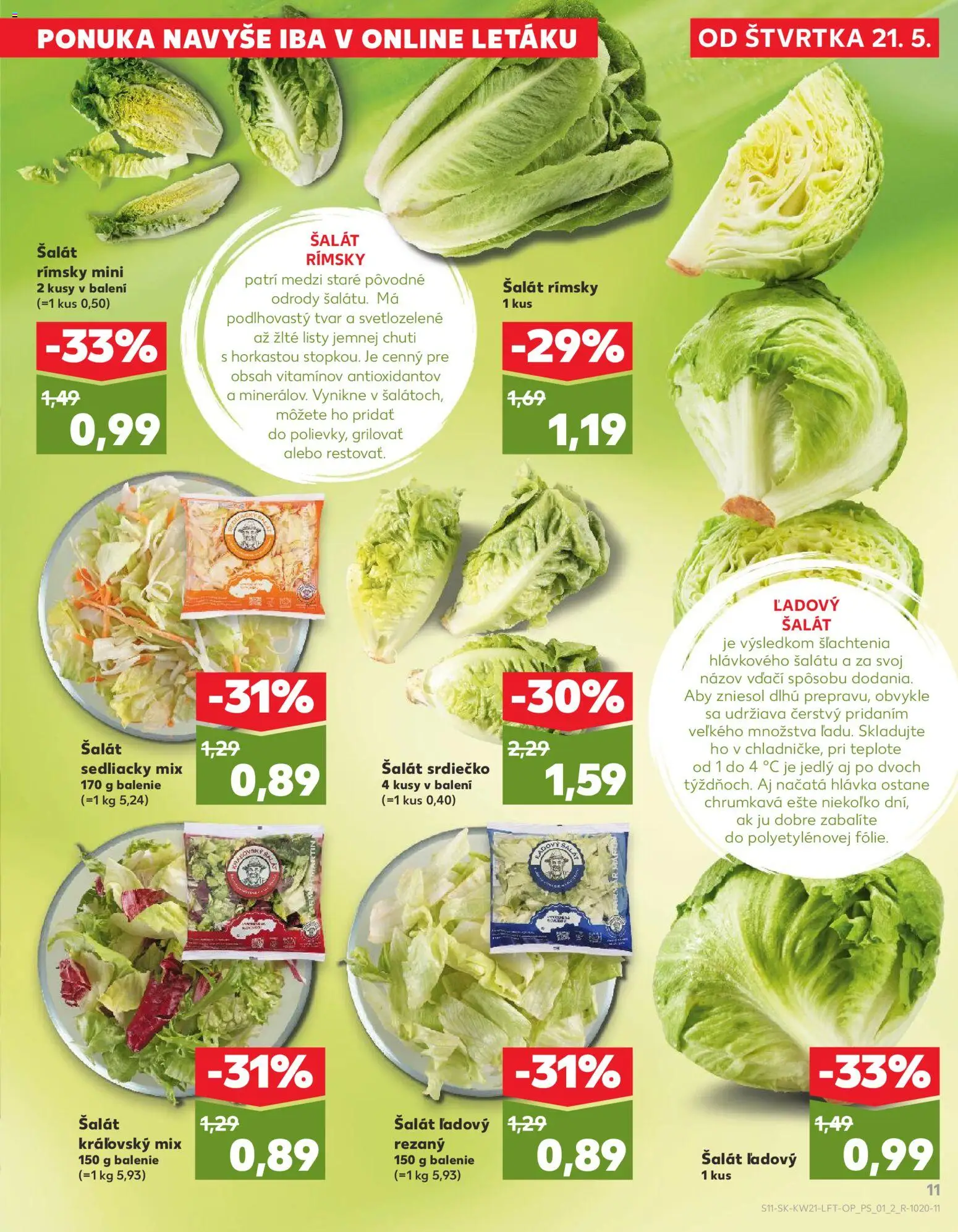 Kaufland SK akciós ujság - amely érvényes a következő dátumtól: 21.05.2026 | Oldal: 11