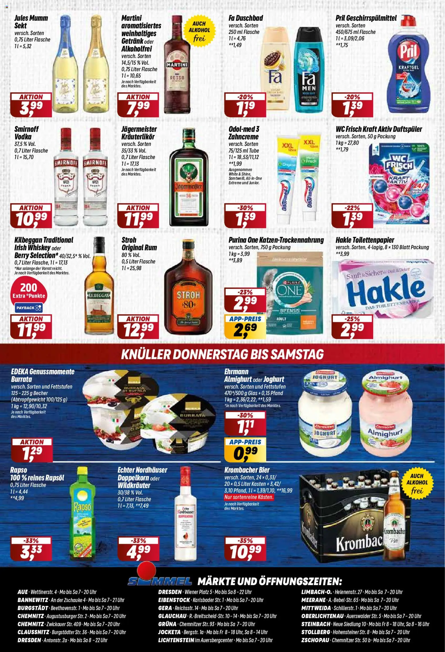 Simmel Prospekt – gültig ab 05.10.2026 | Seite: 8 | Produkte: Purina one, Jules mumm, Alkohol, Uhr