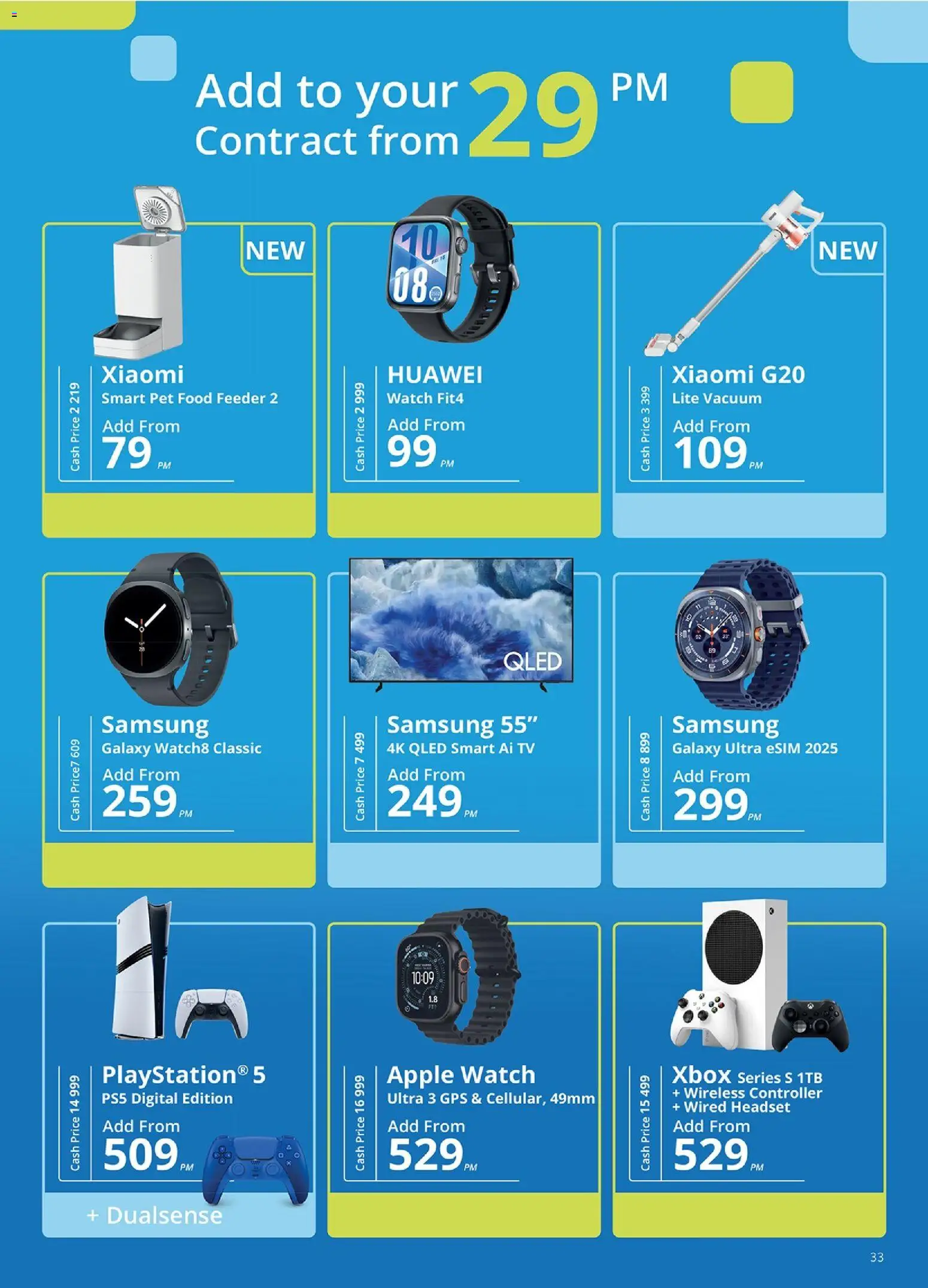 New Cellucity catalogue – valid from 09.06.2026 | Page: 35 | Products: Pet food, Headset, Watch, Xbox