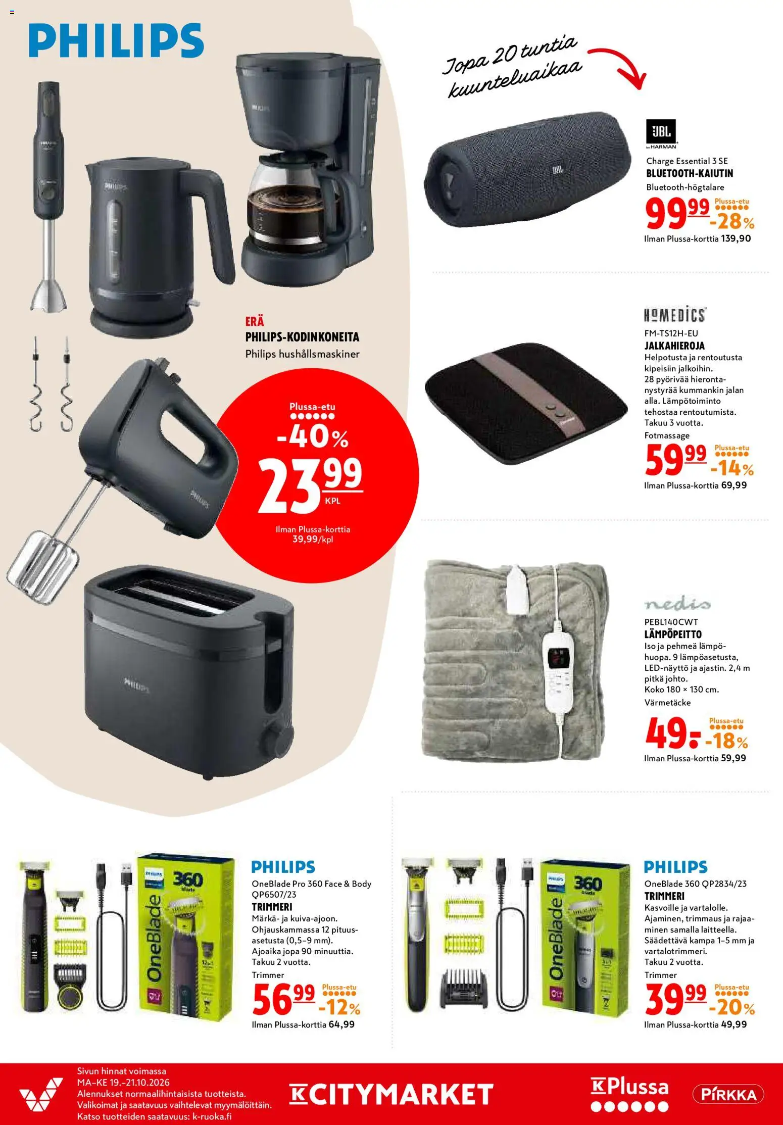 K-Citymarket tarjoukset – voimassa 19/10/2026 alkaen | Sivu: 18