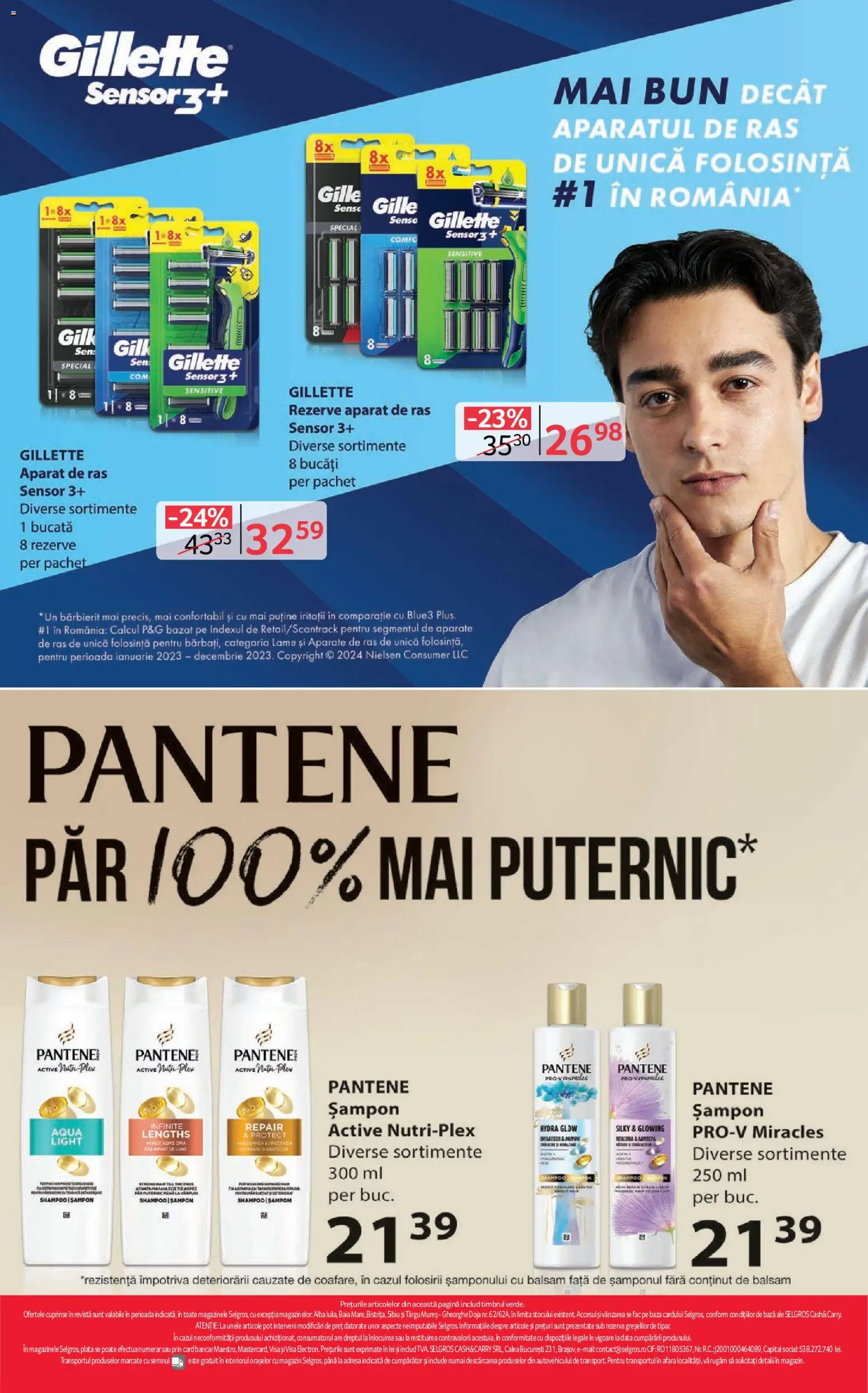 Noul catalog Selgros – valabil de la 02.10.2026 | Pagină: 38 | Produse: Aparat De Ras, Aparat, Șampon, Balsam