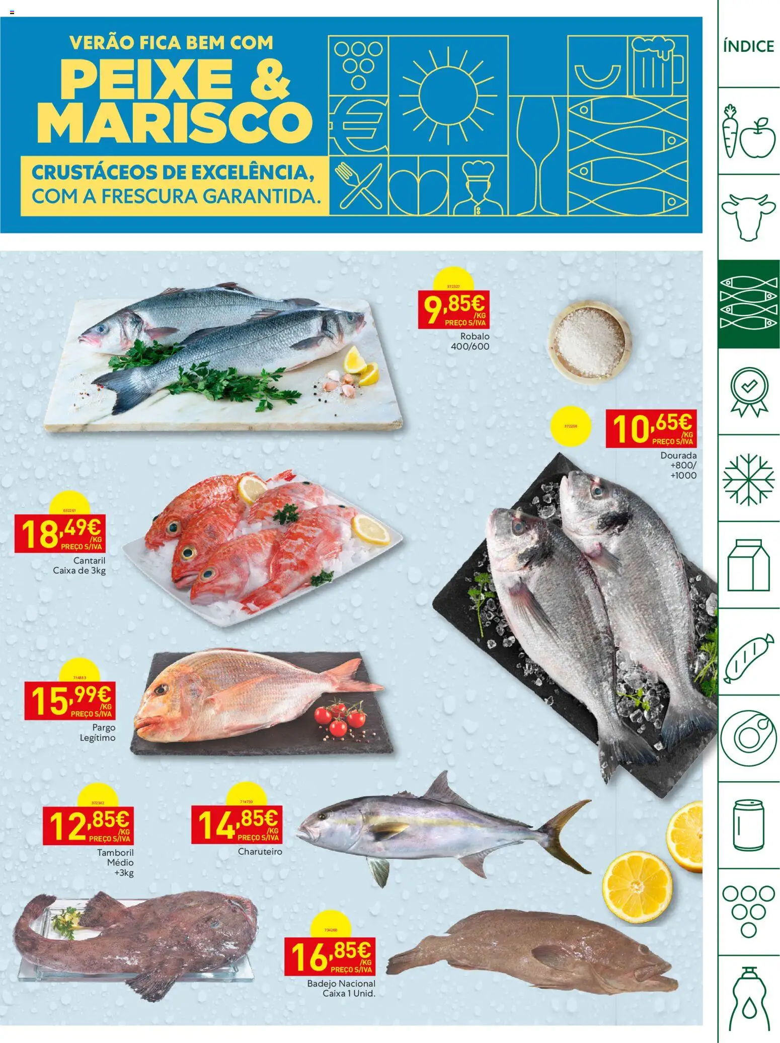 Recheio Horeca Madeira │ válido de 11/08/2026 | Página: 7 | Produtos: Dourada, Caixa, Tamboril, Peixe