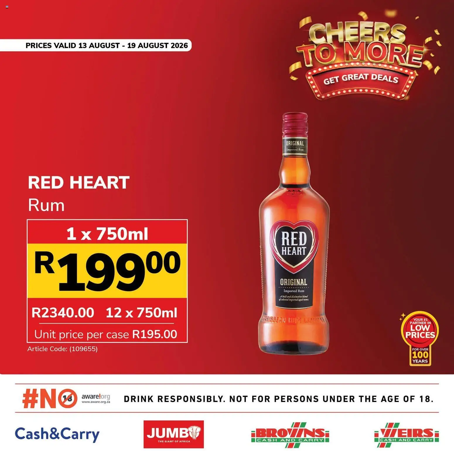 New Jumbo catalogue – valid from 13/08/2026 | Page: 3 | Products: Case, Rum