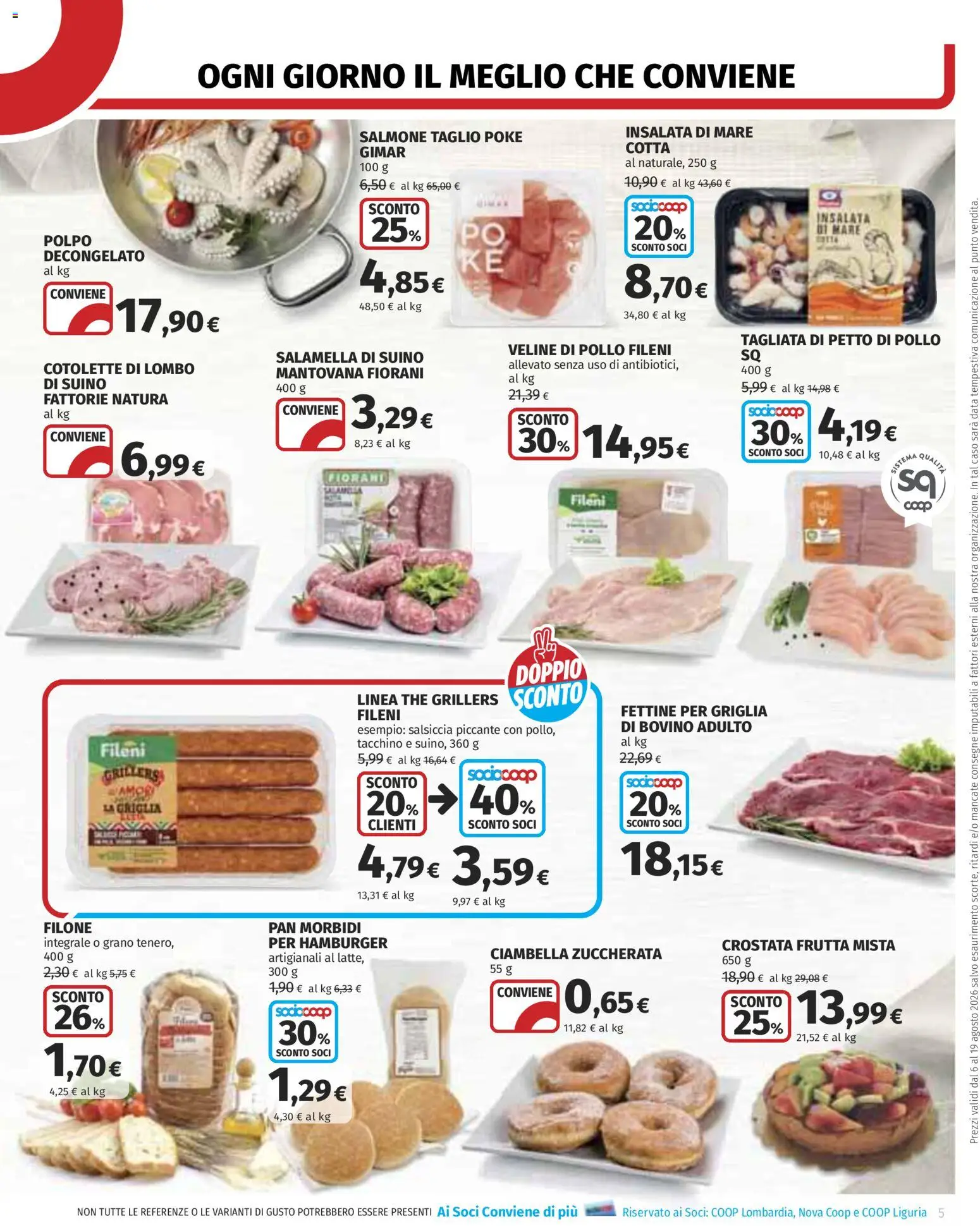 Volantino COOP del 06/08/2026 | Pagina: 5