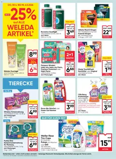 Maximarkt Flugblatt ab 30.04.2026 gültig | Seite: 16 | Produkte: Pampers, Duschgel