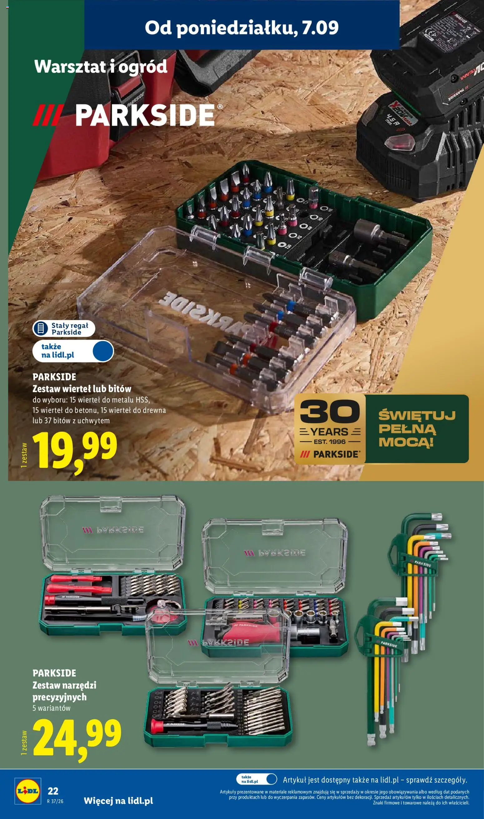 Lidl Polsko katalog od 07.09.2026 | Strana: 26 | Produkty: Parkside, Regál