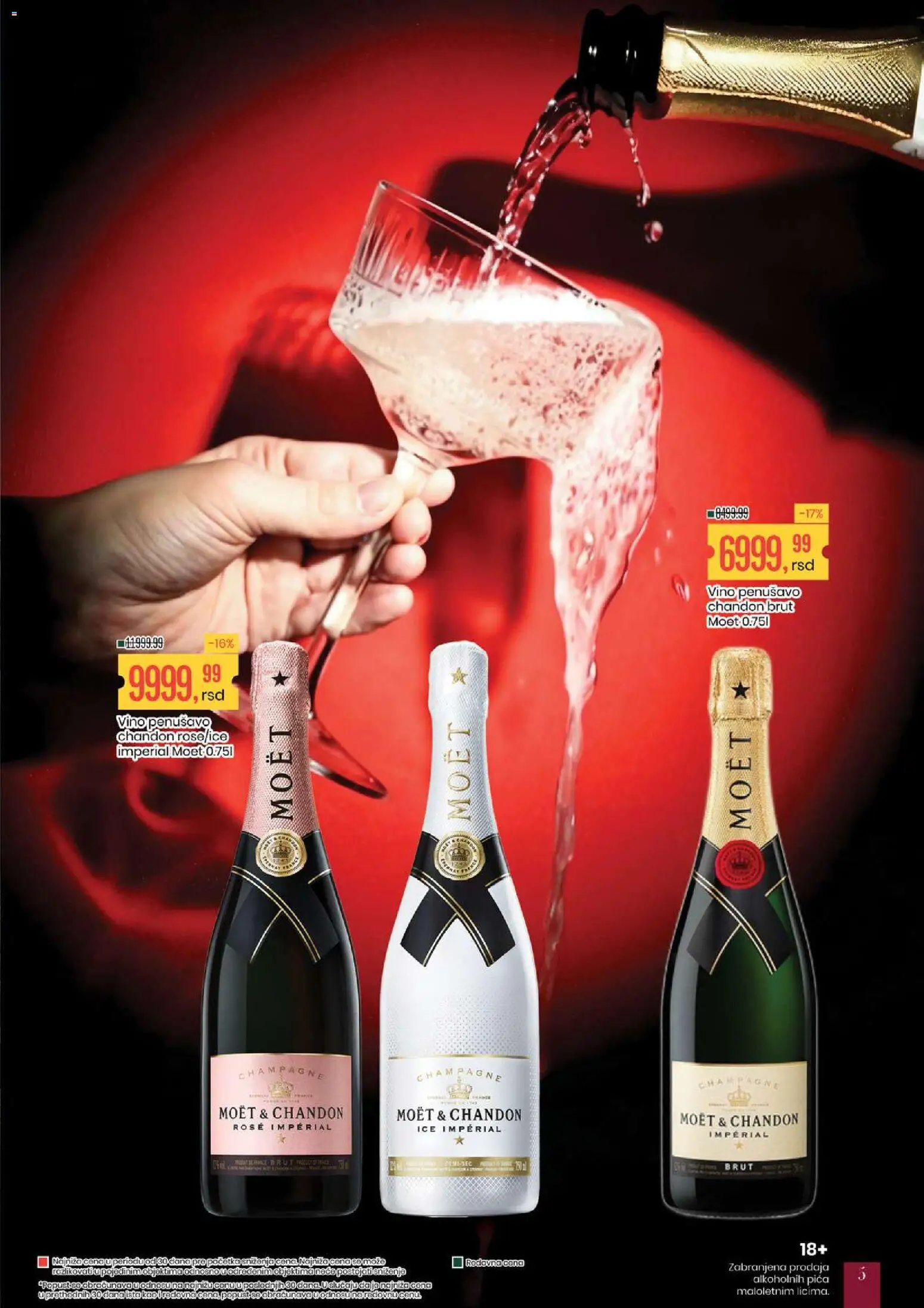 Aroma Market katalog - važi od 23.10.2026 | Strana: 5 | Proizvode: Moët, So, Pica, Vino