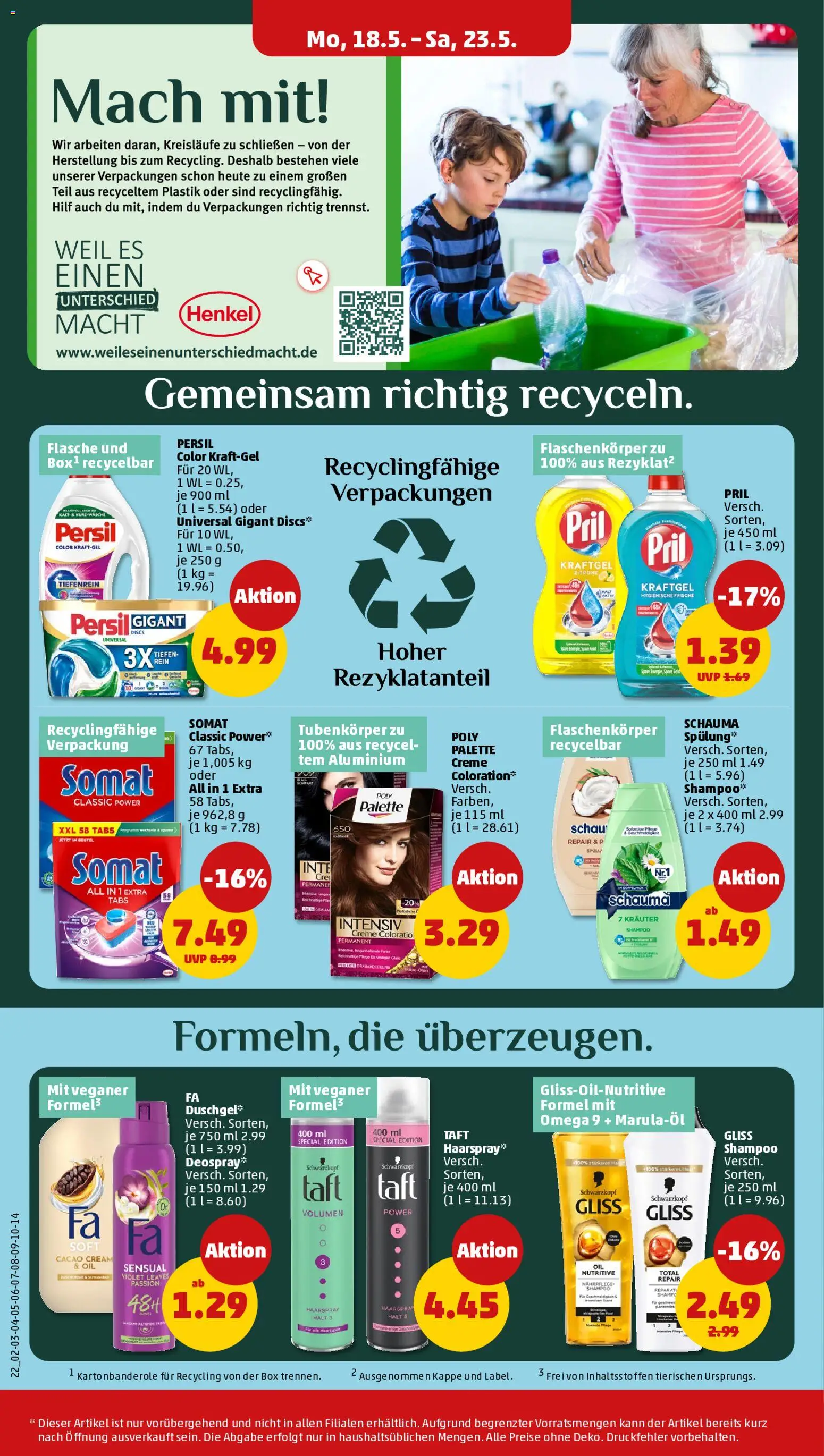 Penny Prospekt 	 – gültig ab 18.05.2026 | Seite: 24 | Produkte: Box, Haarspray, Kappe, Persil