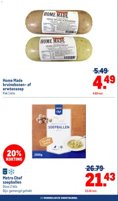 Makro folder - Voorbeeld van een folder van Makro, geldig van 07-10-2026 | Pagina: 22 | Producten: Gemengd gehakt, Bonen, Rundvlees, Ingrediënten